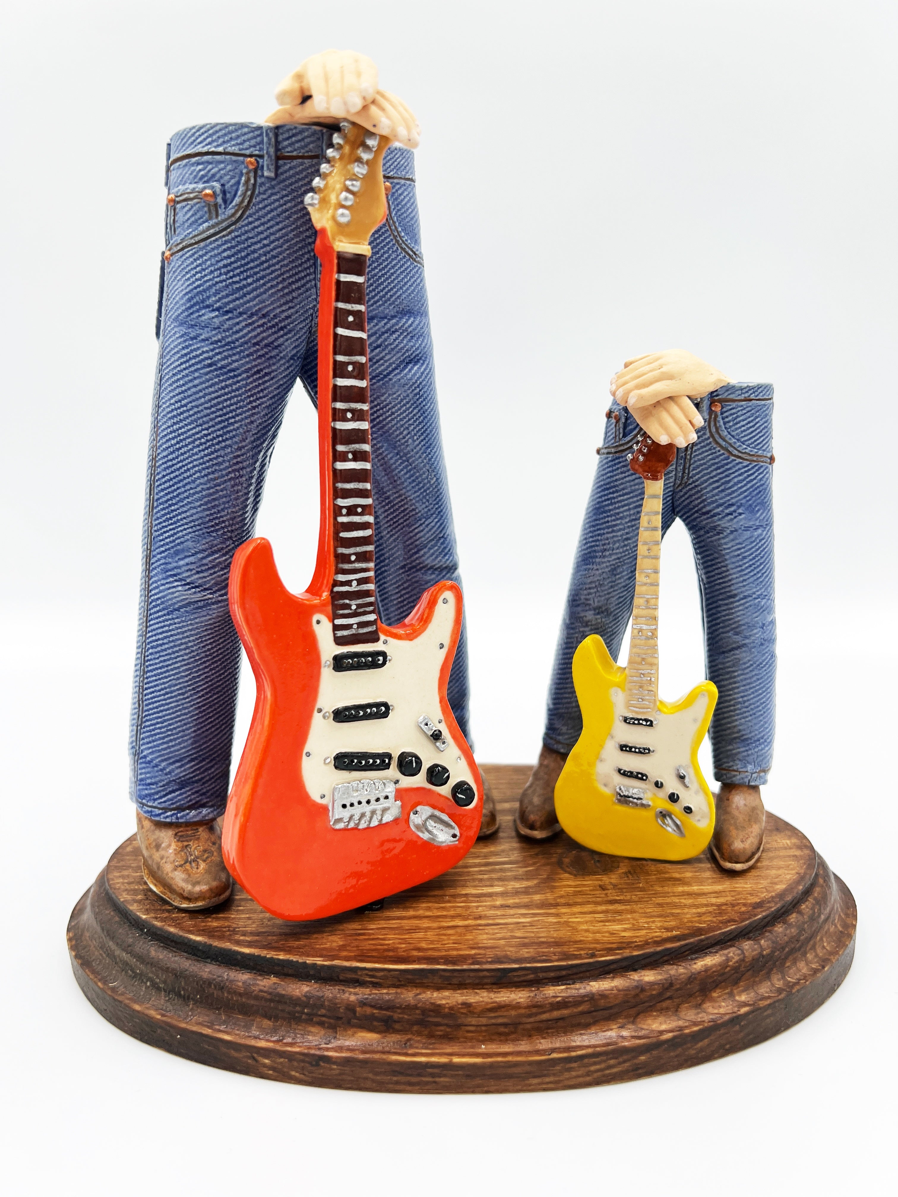 Pamela Gross - Ceramic Blue Jeans