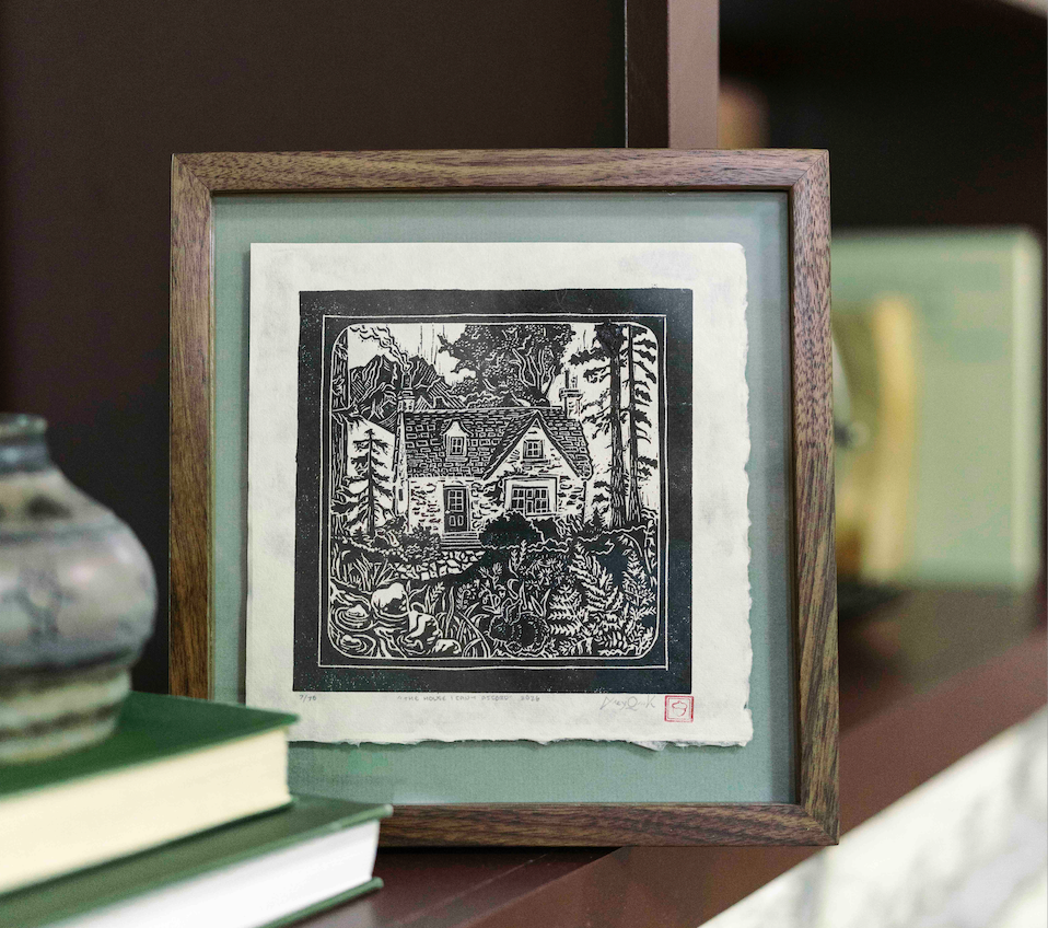 The House I Can't Afford - Matted Print by Alex Quirk - Original