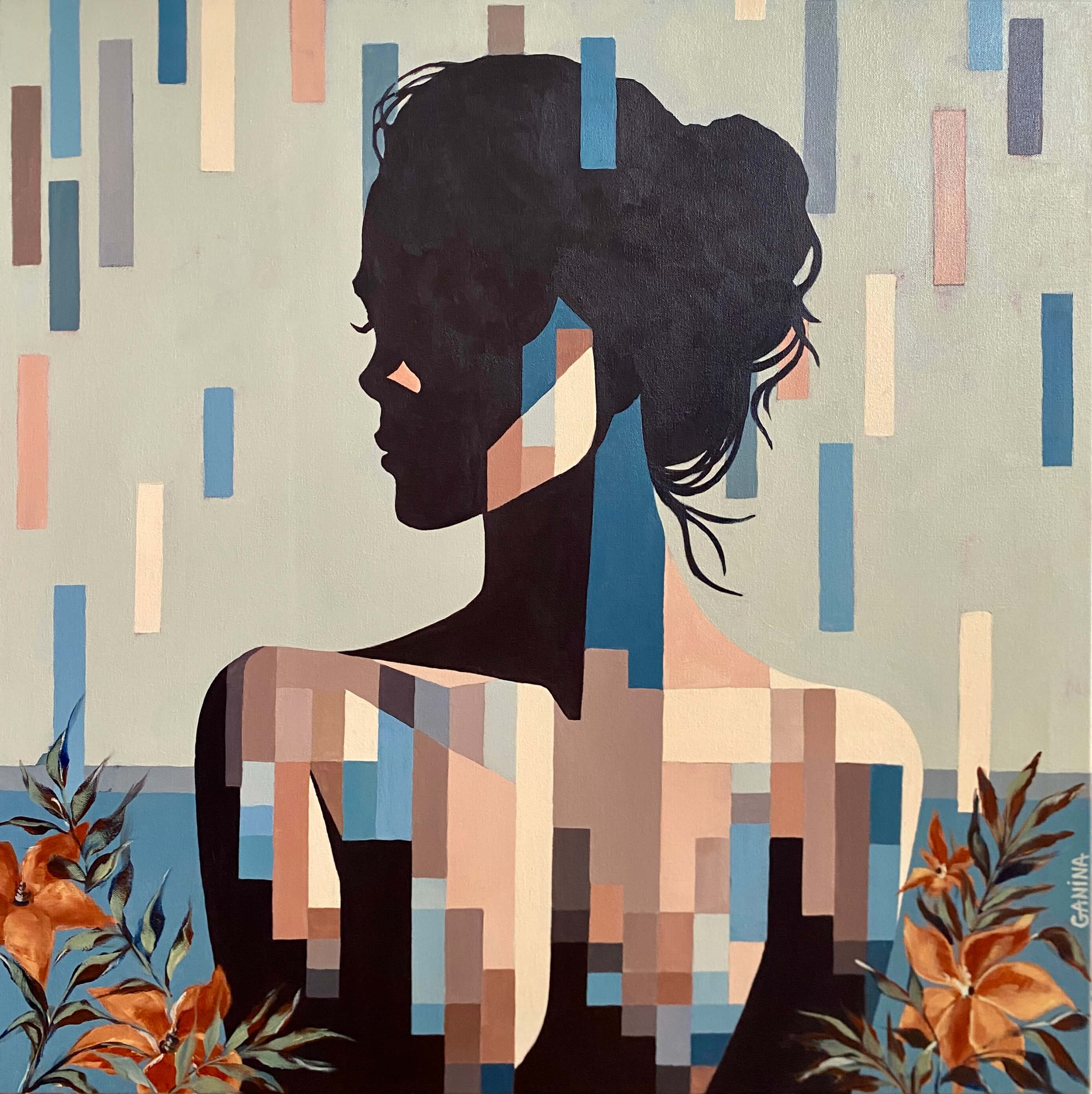 You Make Me Melt Print by Anna Ganina