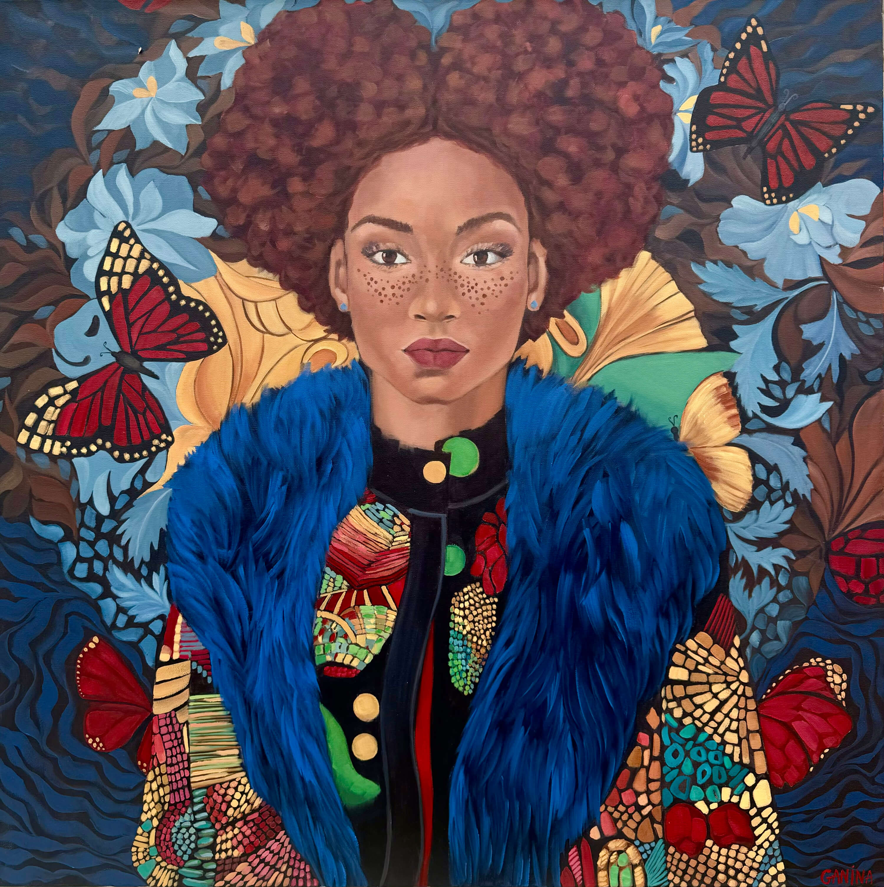 Butterfly Effect Print by Anna Ganina