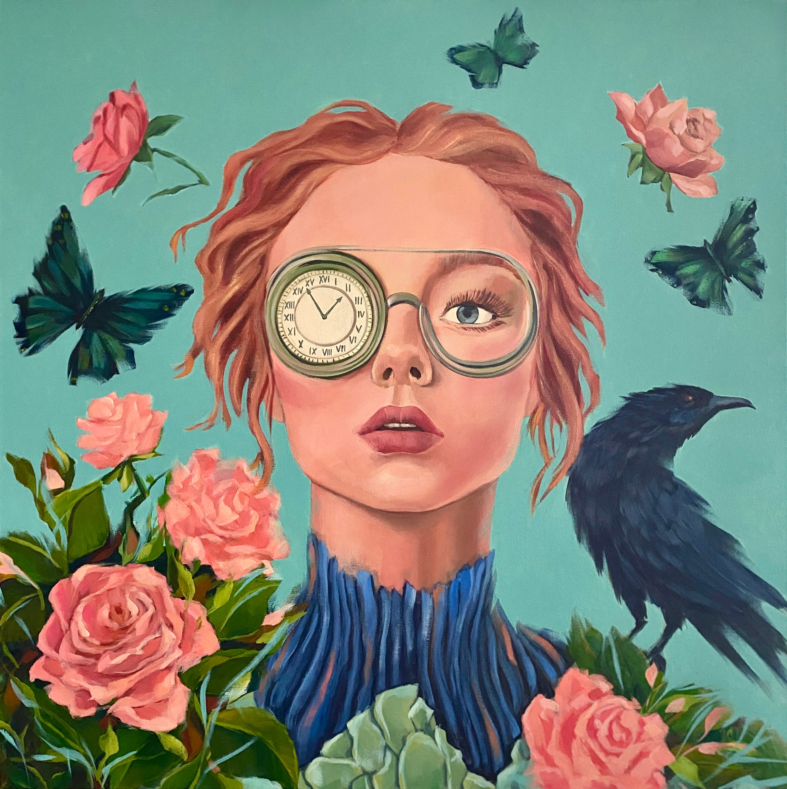 The Illusion of Time Print by Anna Ganina