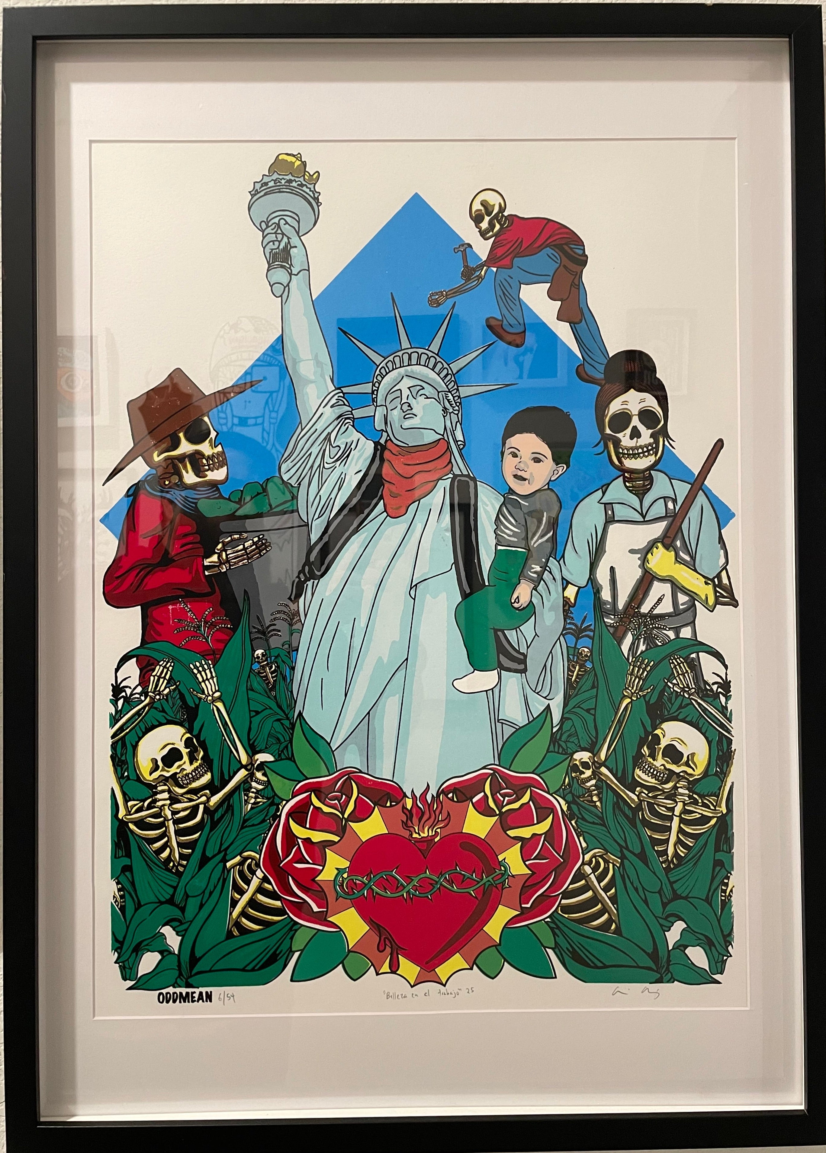 アート・デザイン・音楽 americans [1940-2006] Belleza En El Trabajo by Armin Alaniz – Art For The People Gallery