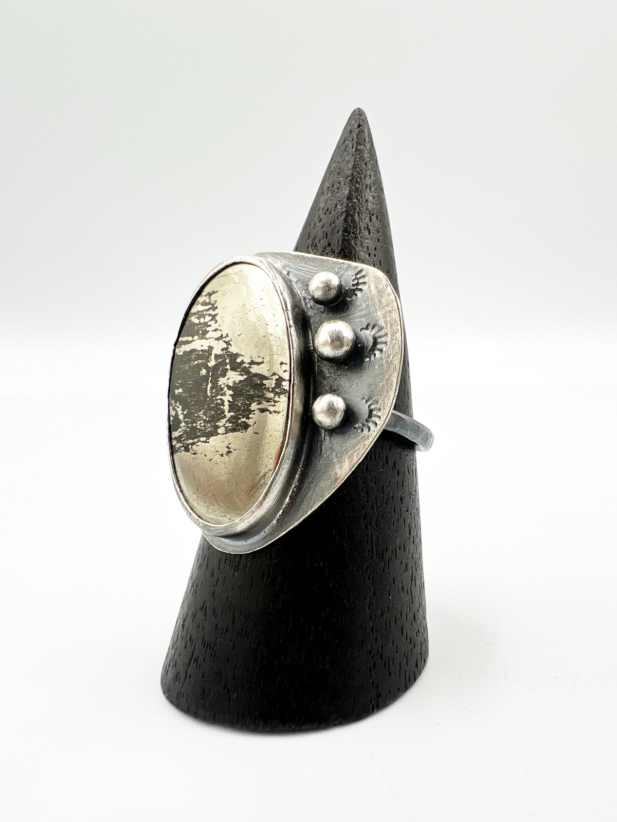 Apache Gold Sterling Silver Ring by BeBeadiful Jewelry