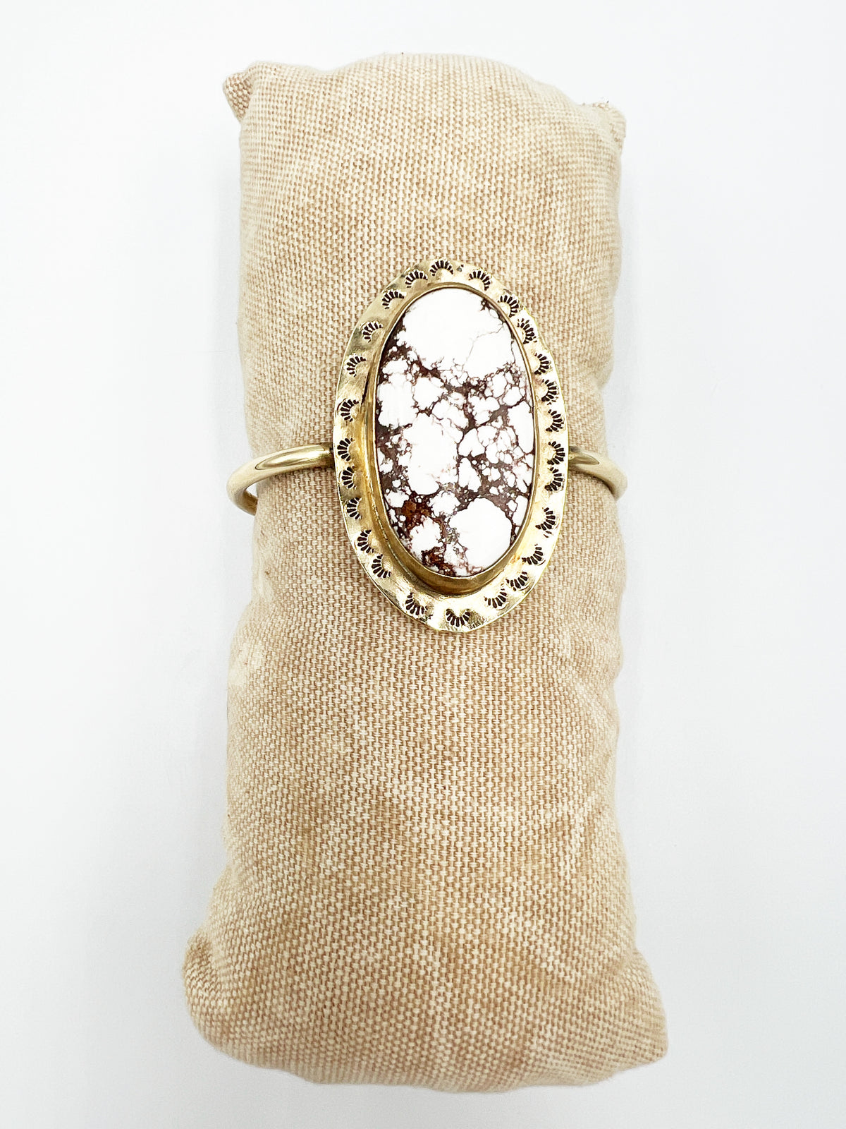 Crazy Horse Jasper Cuff by BeBeadiful Jewelry