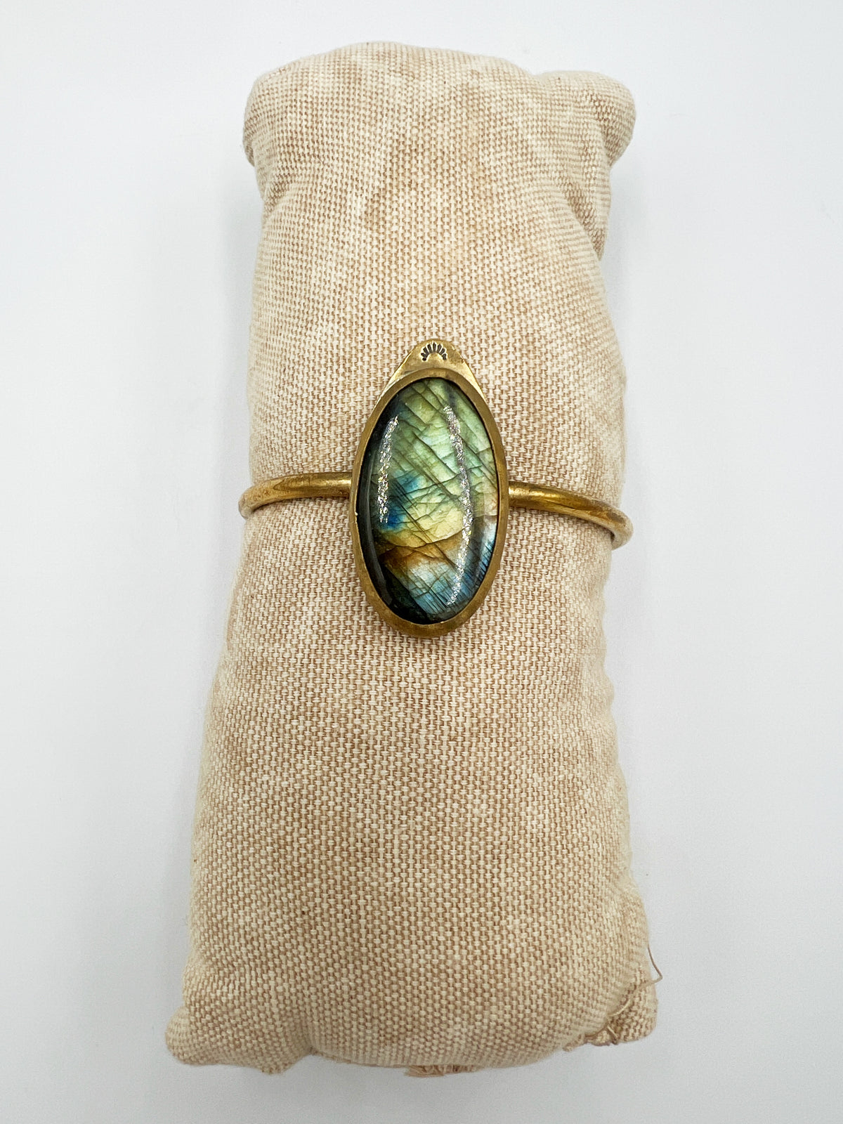 Labradorite Cuff by BeBeadiful Jewelry