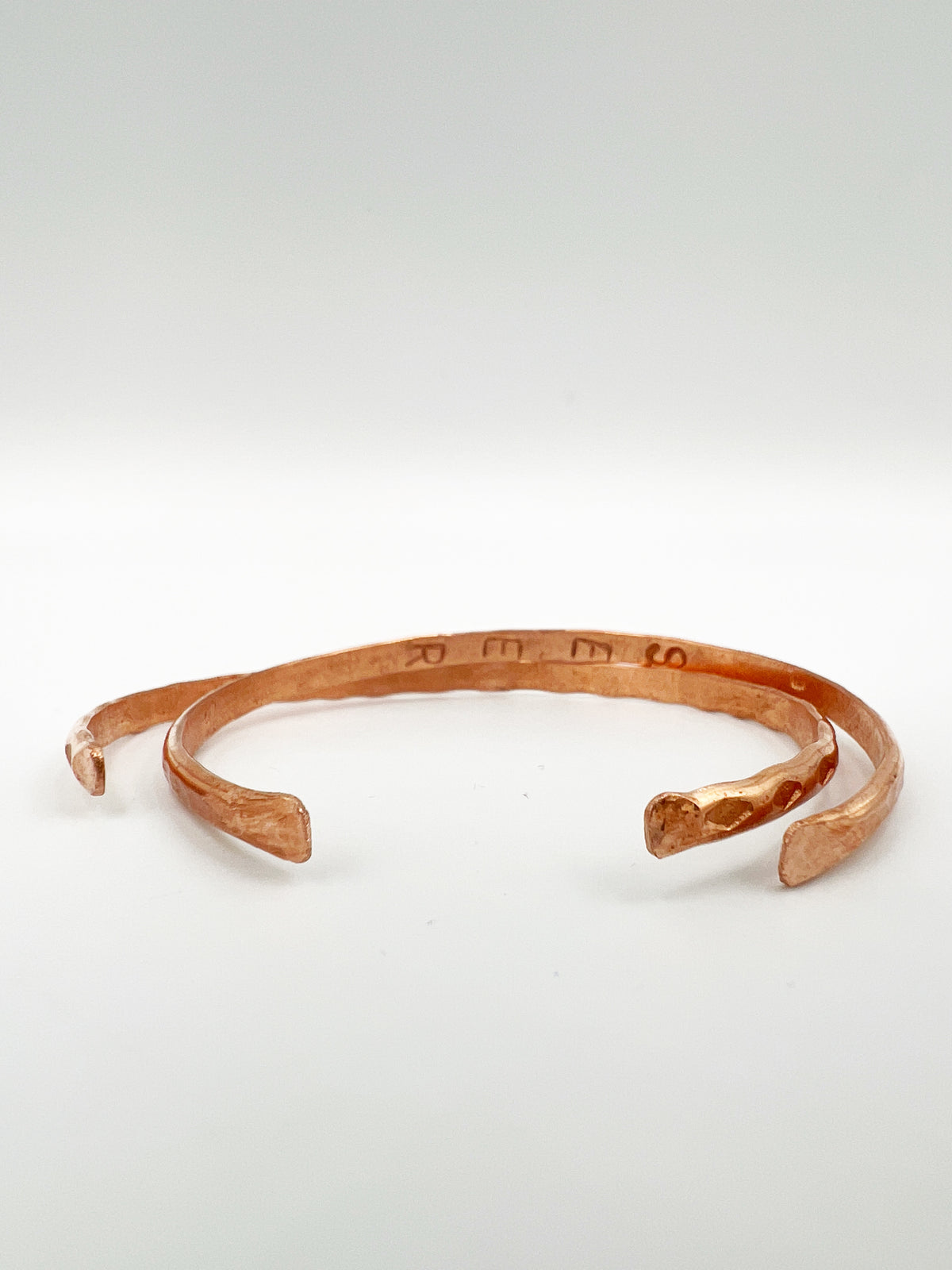 Seer Copper Cuff Pair by BeBeadiful Jewelry