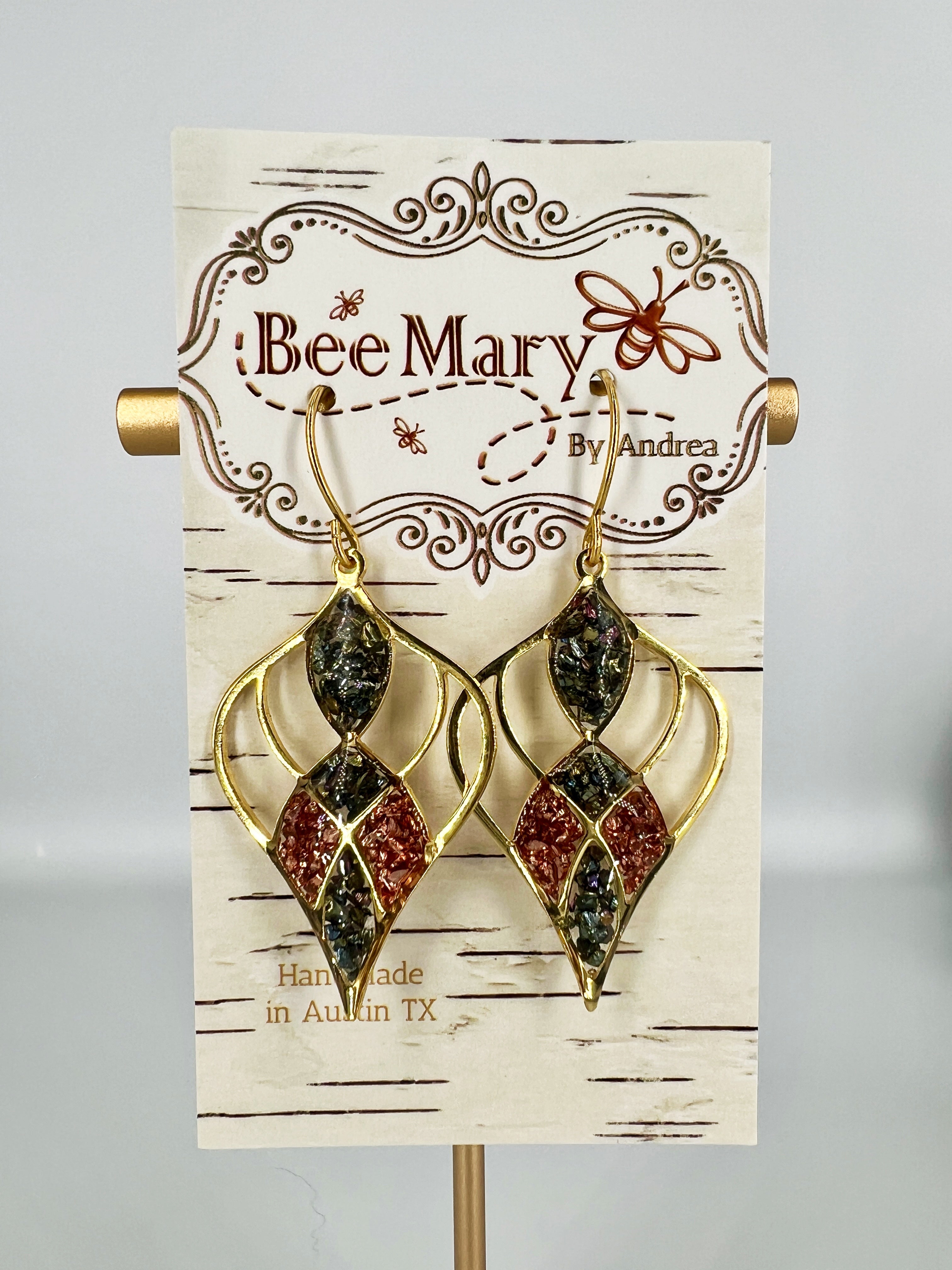 Eternity Earrings by Bee Mary