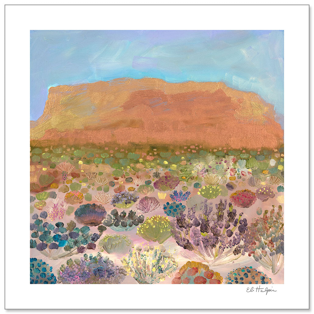 Big Bend Print by Eli Halpin + Paper