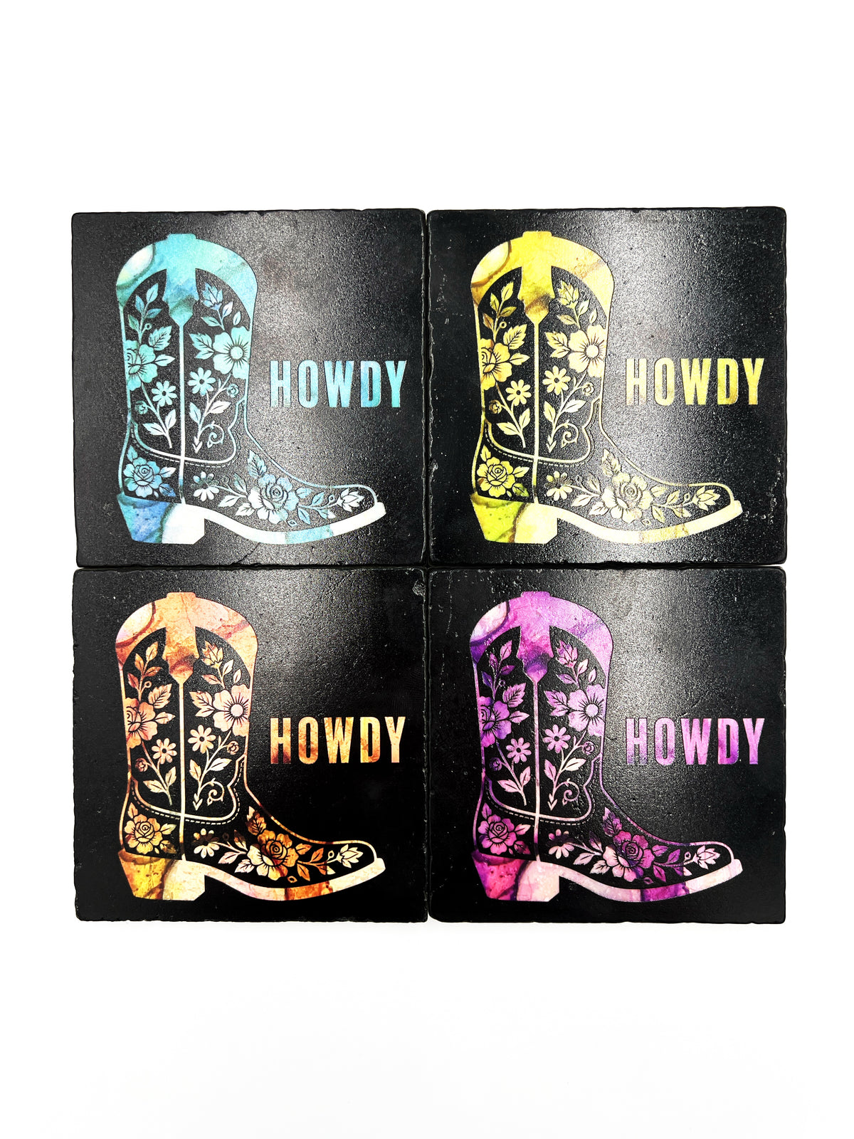 Printed Tile Coasters by Calloway Studios
