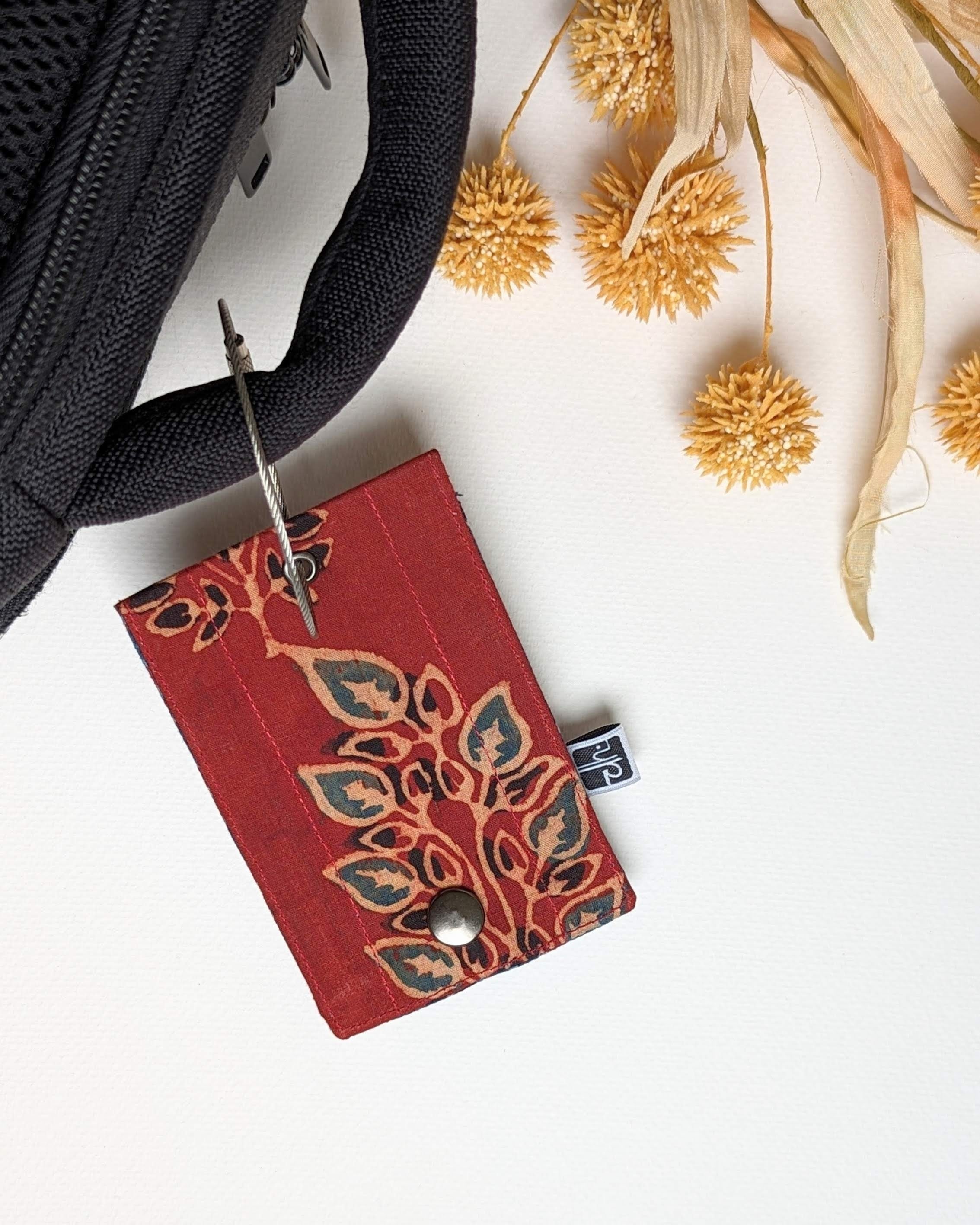 Tag It - Fabric Luggage Tags by Chindi Chores