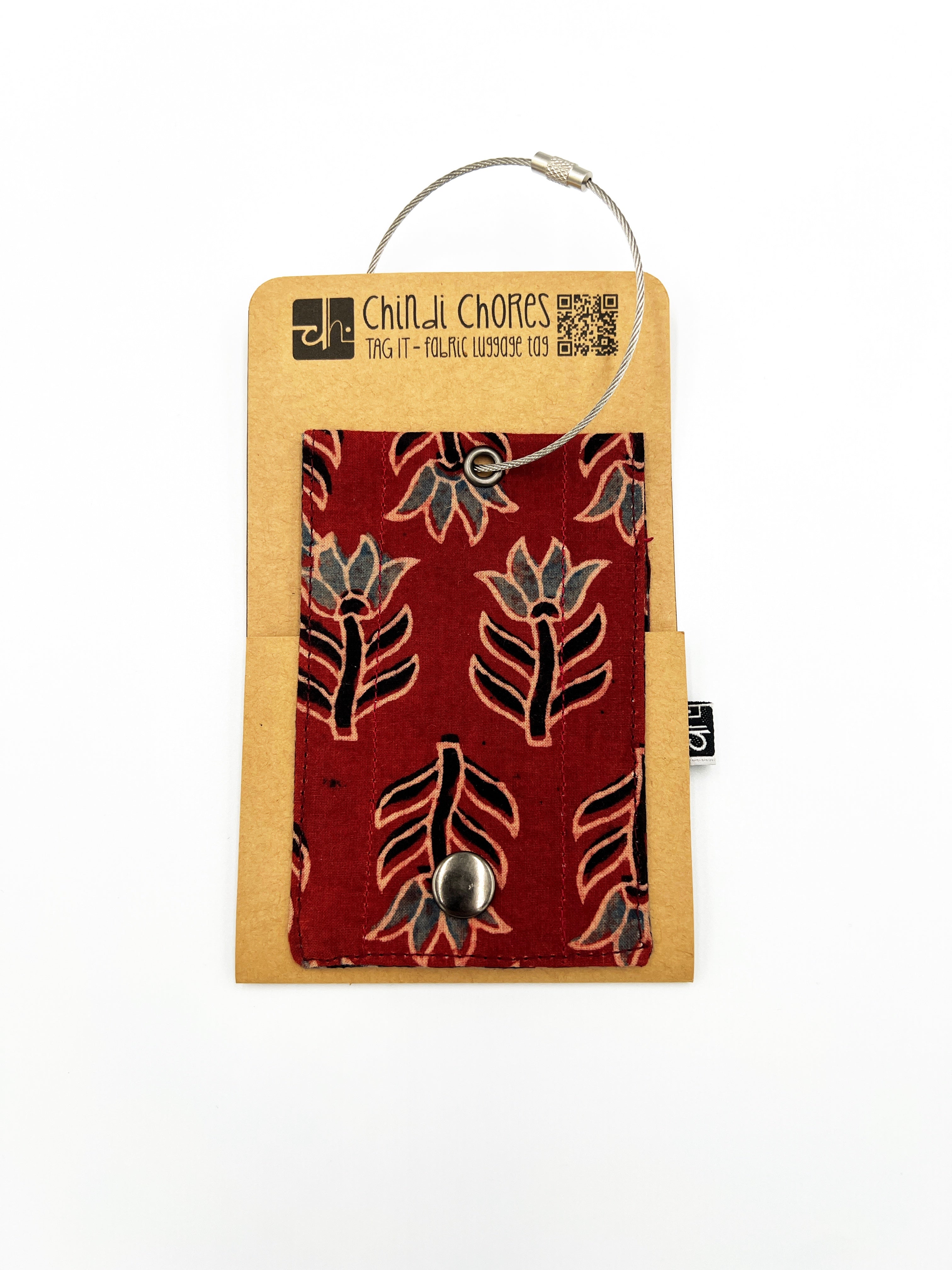 Tag It - Fabric Luggage Tags by Chindi Chores