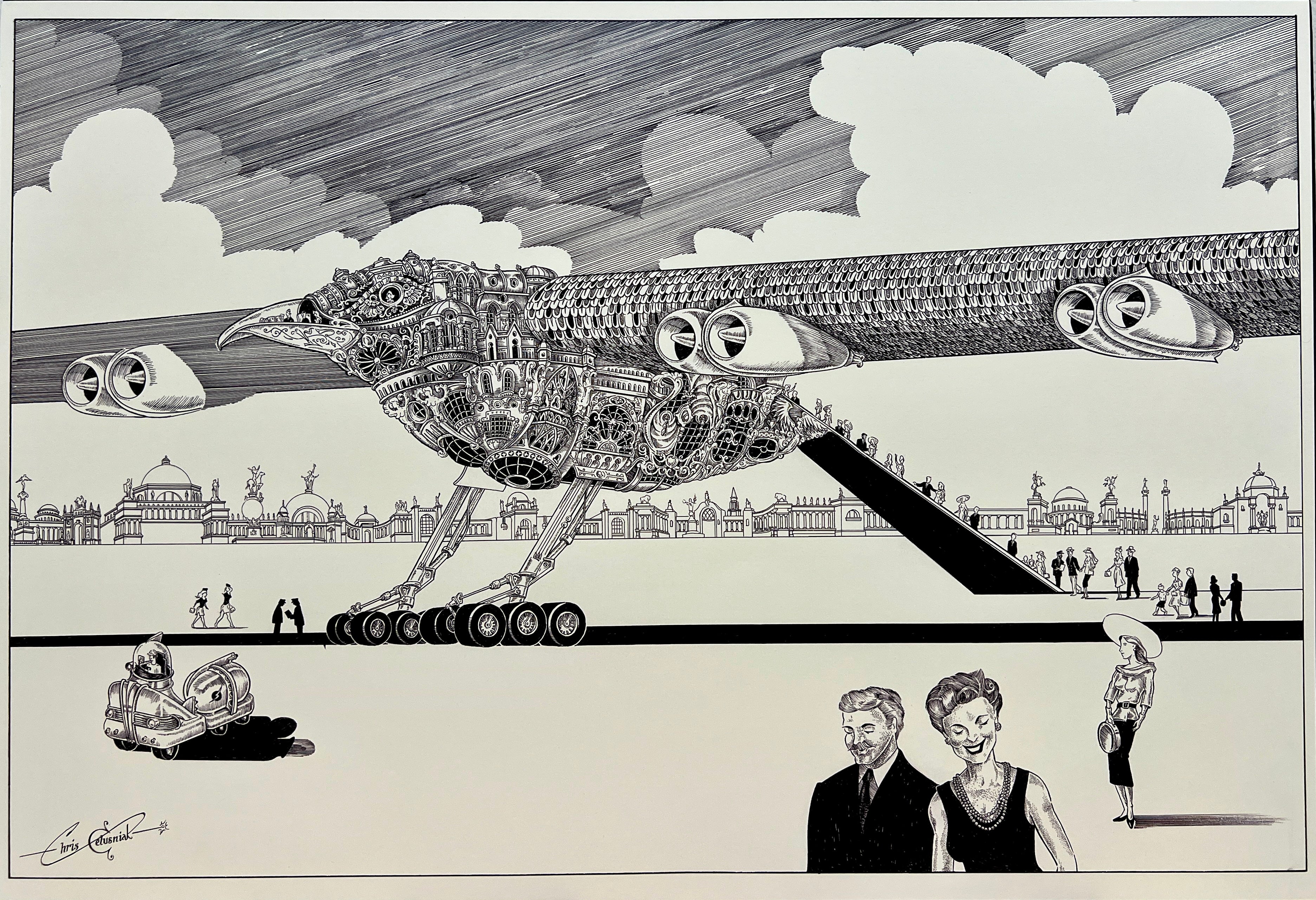 Departure Print by  Chris Celusniak