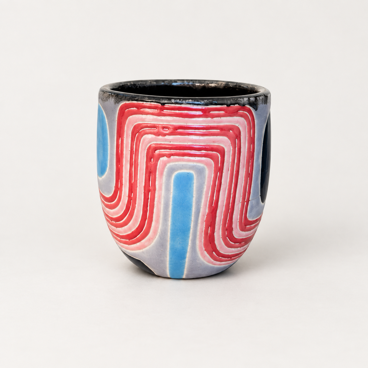 Electric Daydream Cup by Ephemeral Pottery