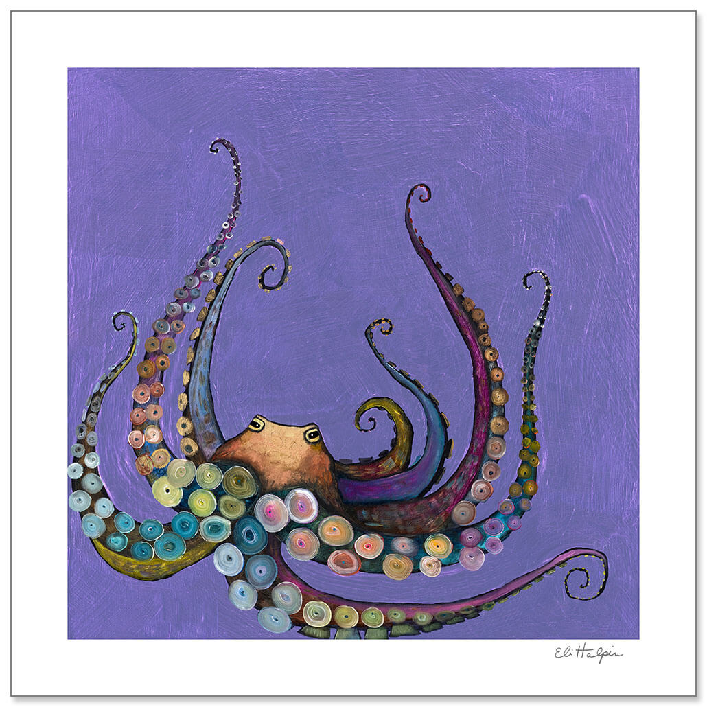 Octopus Tentacles Print by Eli Halpin + Paper