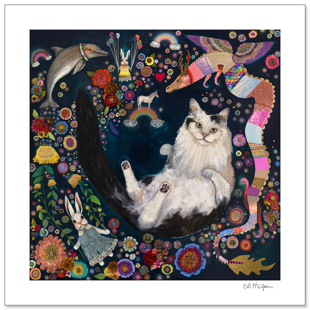 Year of the Dragon Print by Eli Halpin + Paper