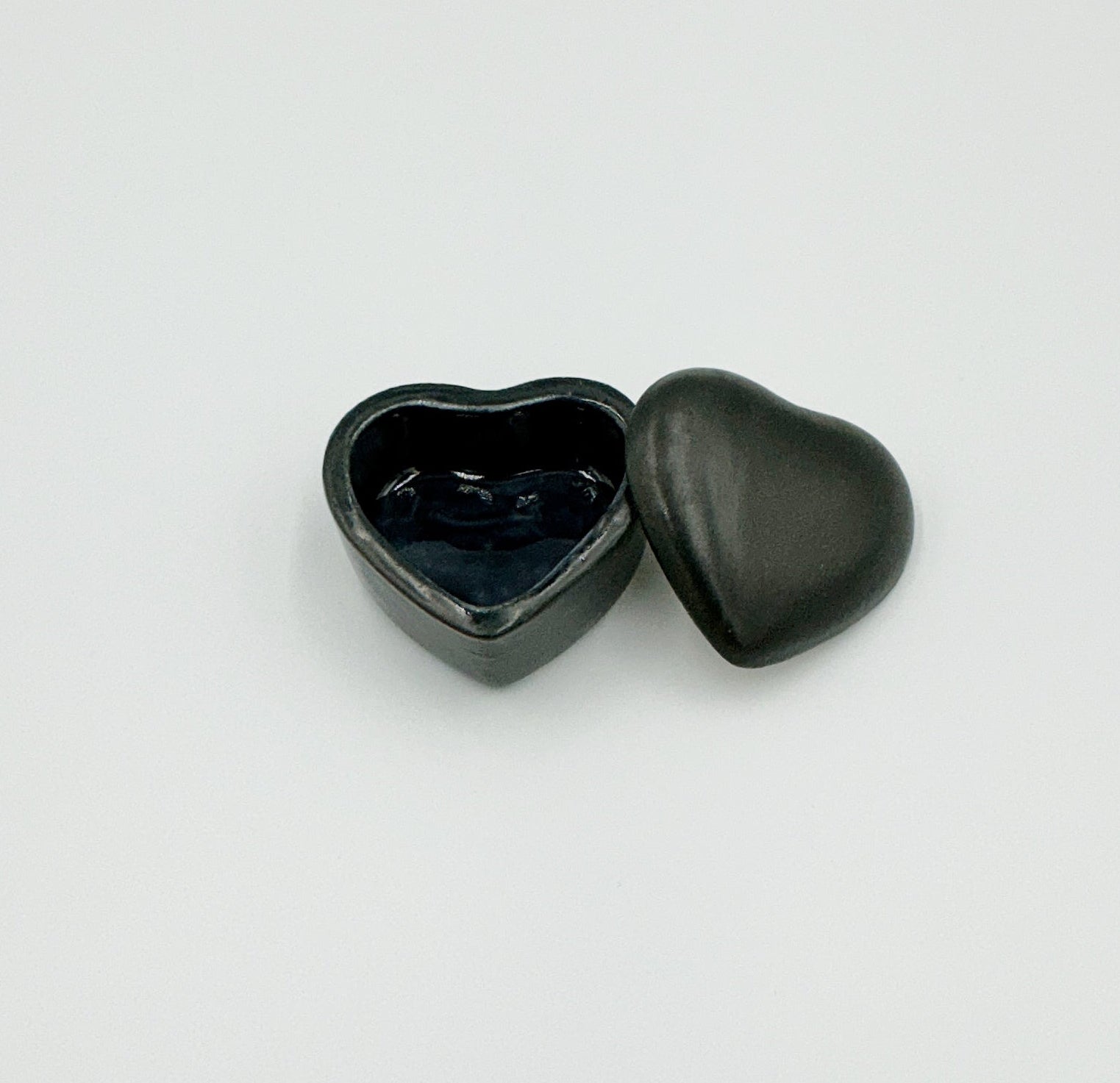 Black Heart Box by Ephemeral Pottery