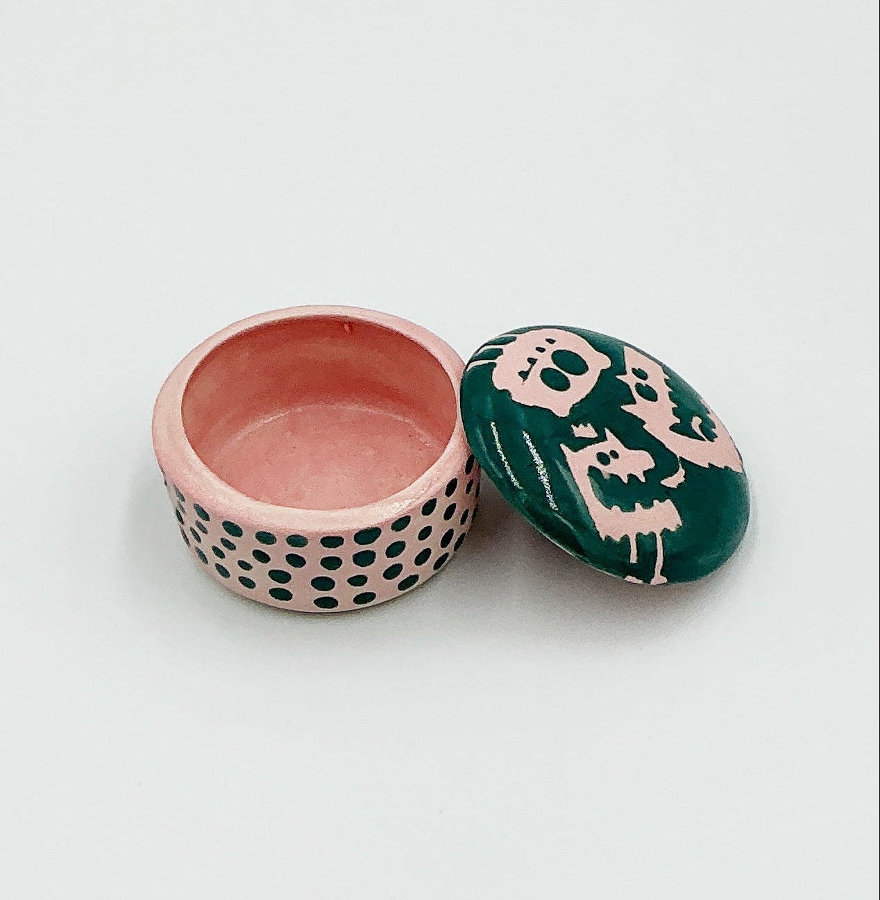 Pink Monster Box by Ephemeral Pottery