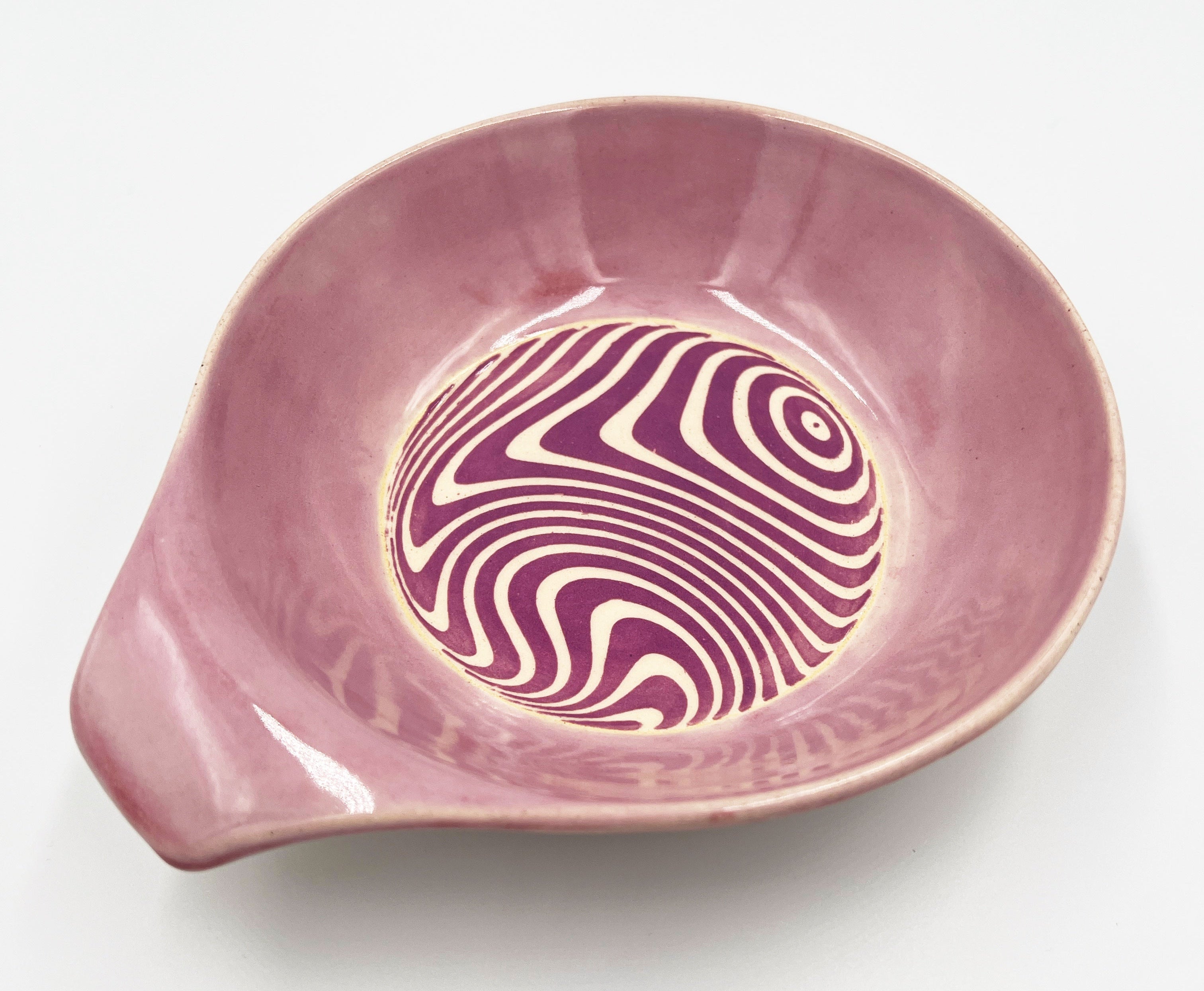 Purple Bowl by Ephemeral Pottery
