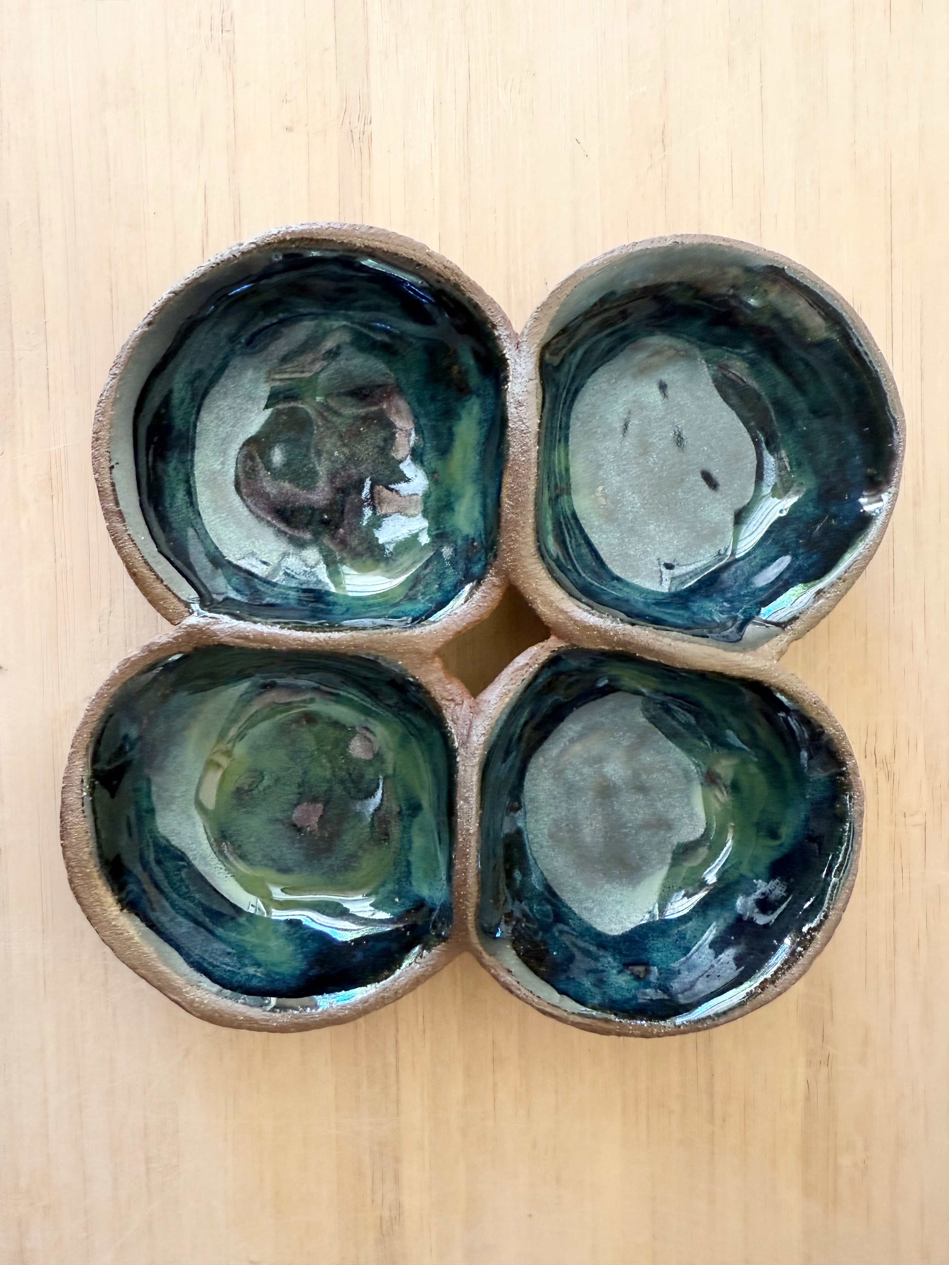 Northern Lights 4 Bubble Tray by Fig Tree Pots