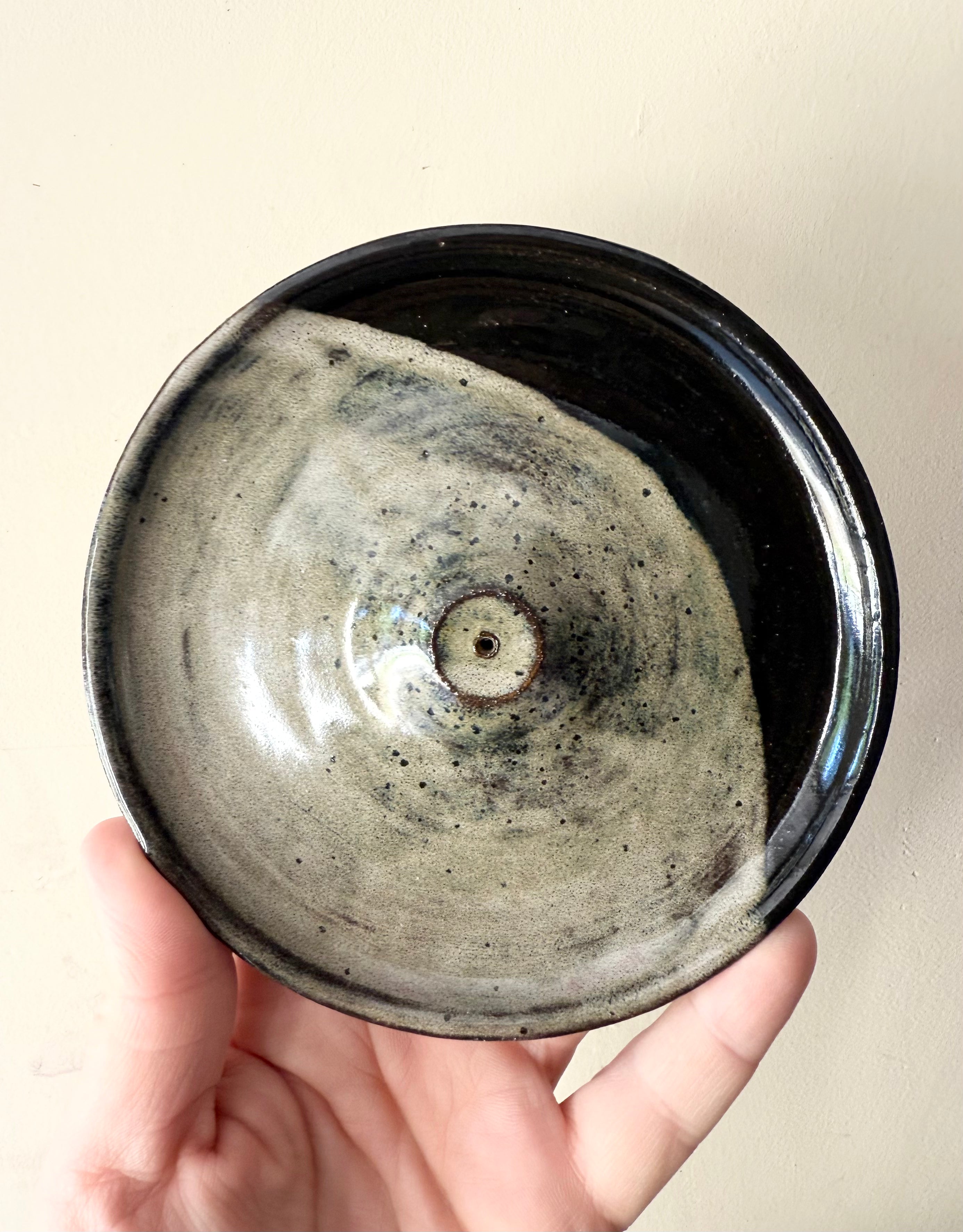 Midnight Incense Holder by Fig Tree Pots