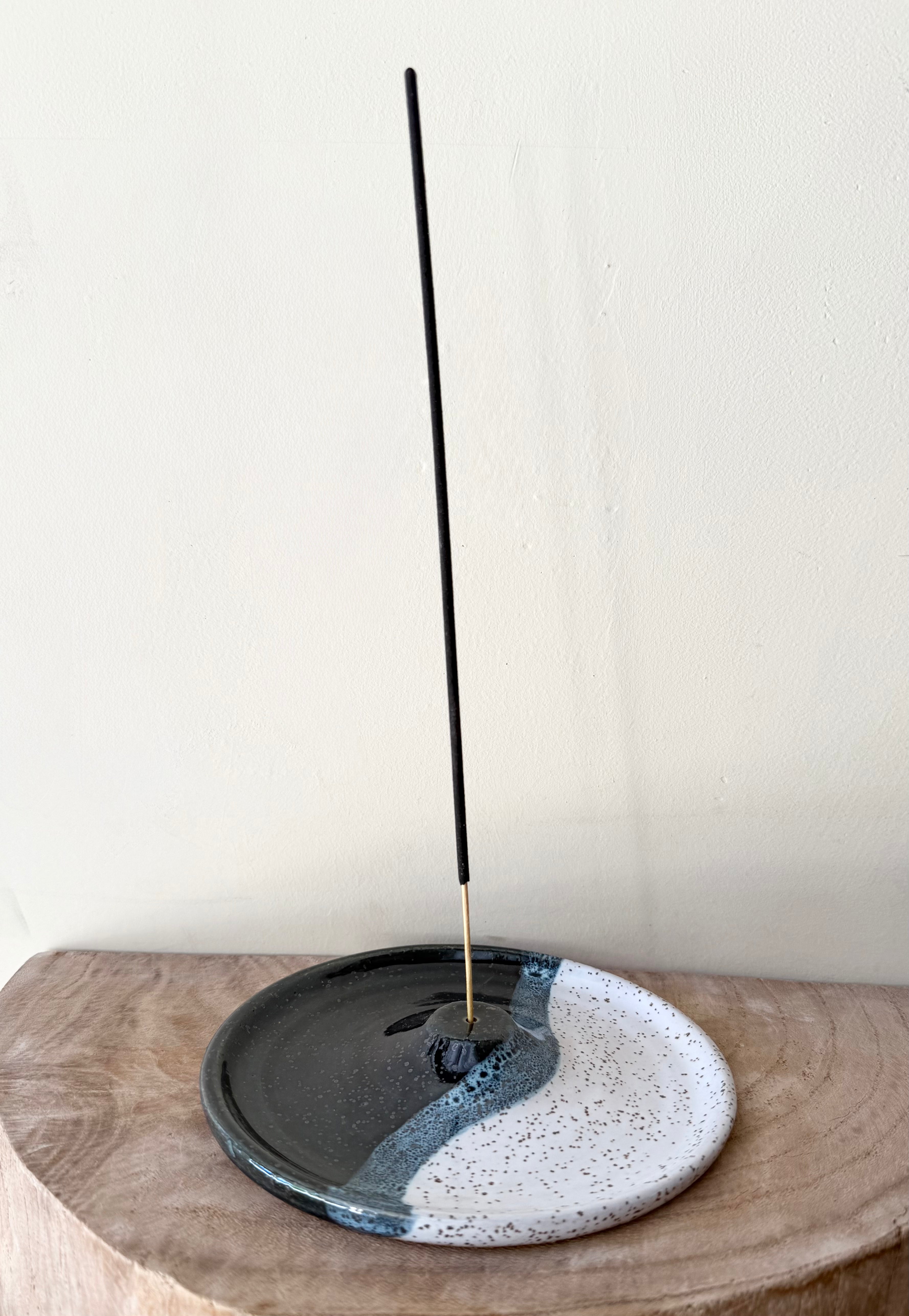 Wave Incense Holder by Fig Tree Pots
