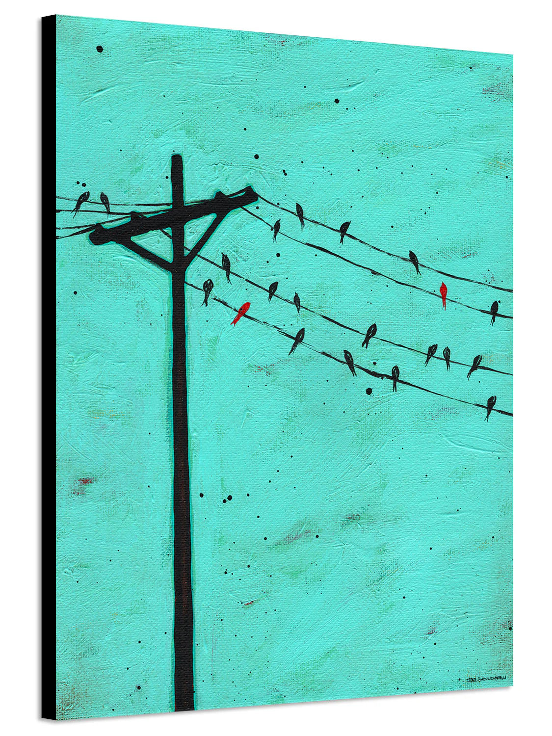 Gloomy Afternoon Canvas Print by Joel Ganucheau