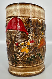 Colorful Mushroom Planter #3 by Hooting Buddha