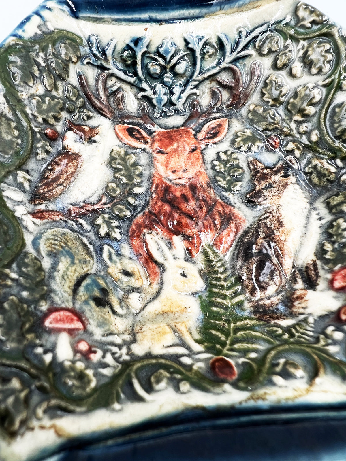 Colorful Forest Friends Dish by Hooting Buddha