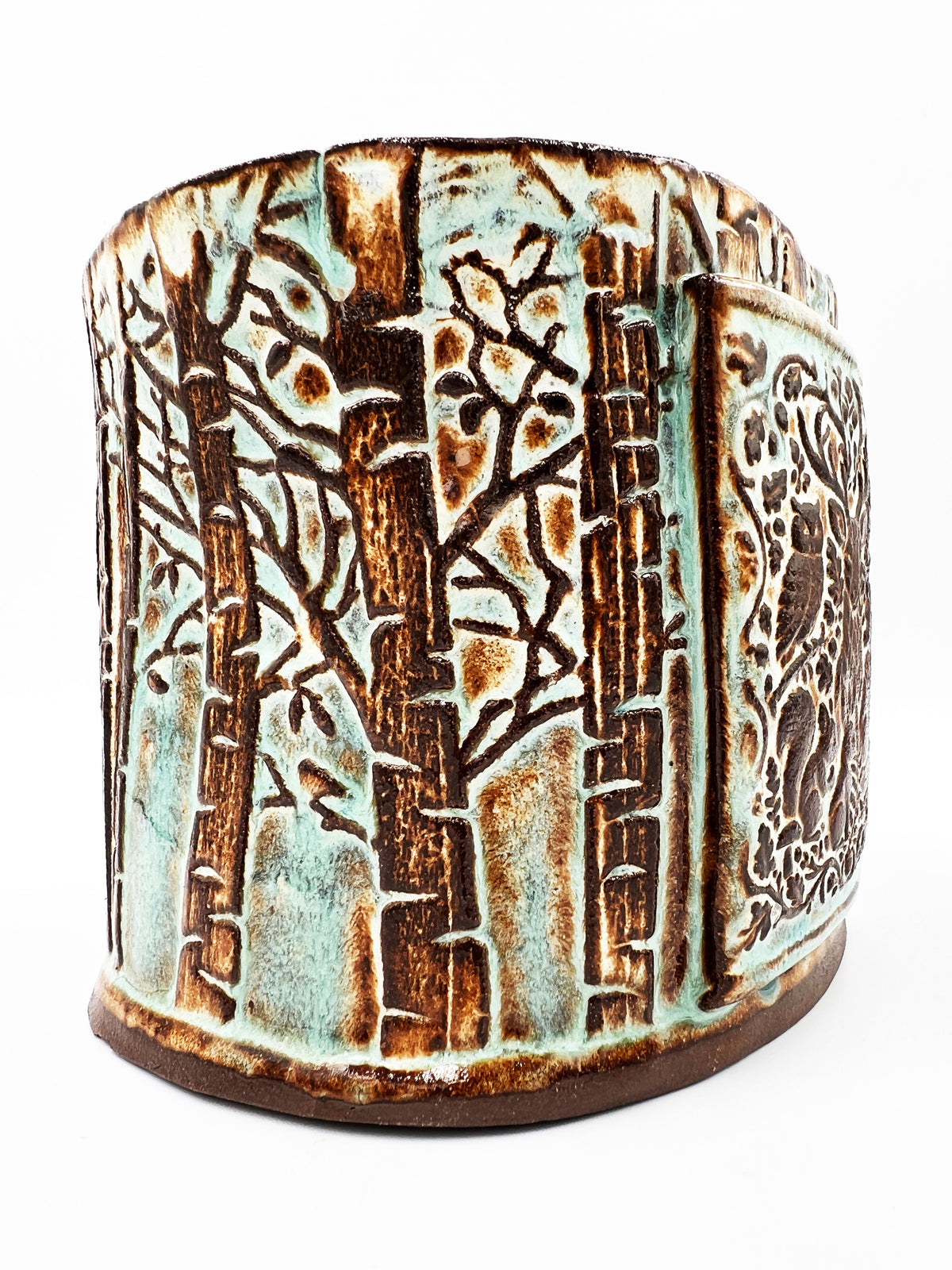 Animals in the Forest Planter by Hooting Buddha