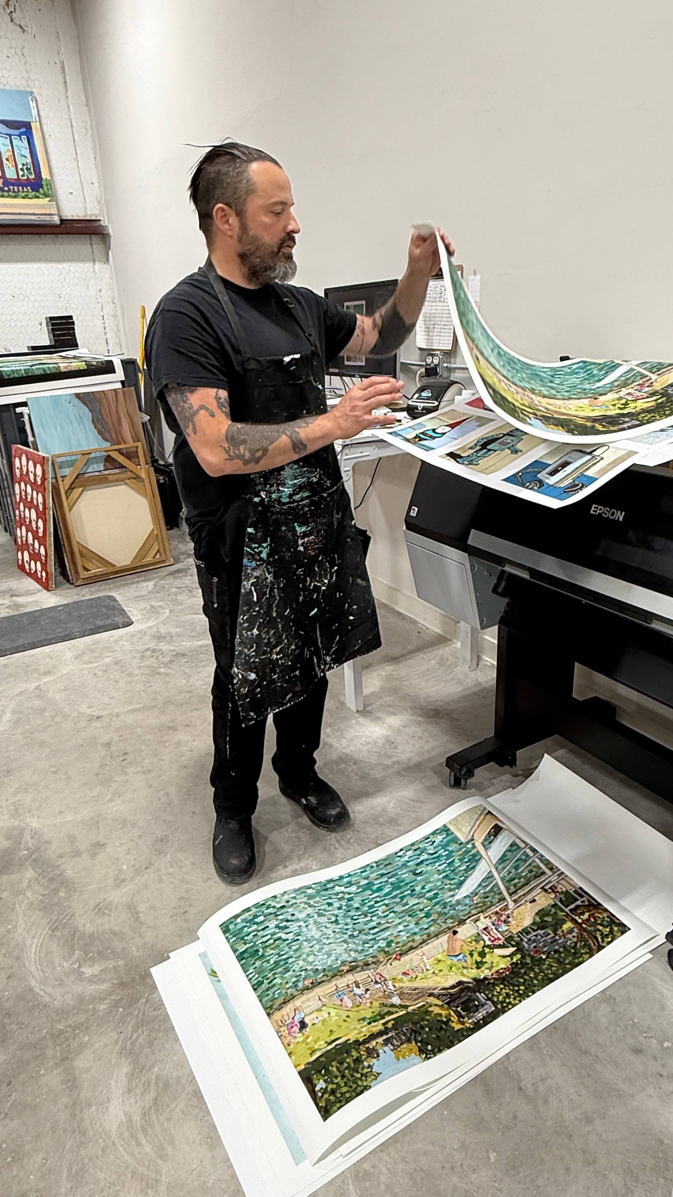 Living the Dream Canvas Print by Joel Ganucheau