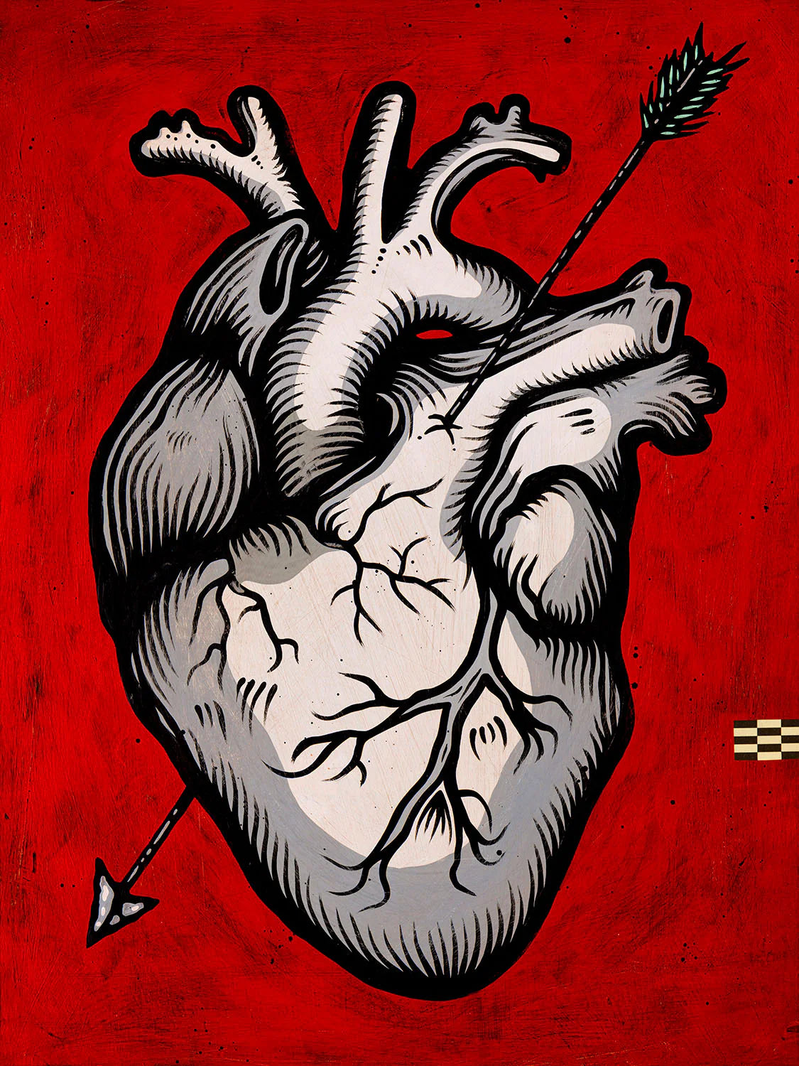 World War Love Canvas Print by Joel Ganucheau + 9"x12"