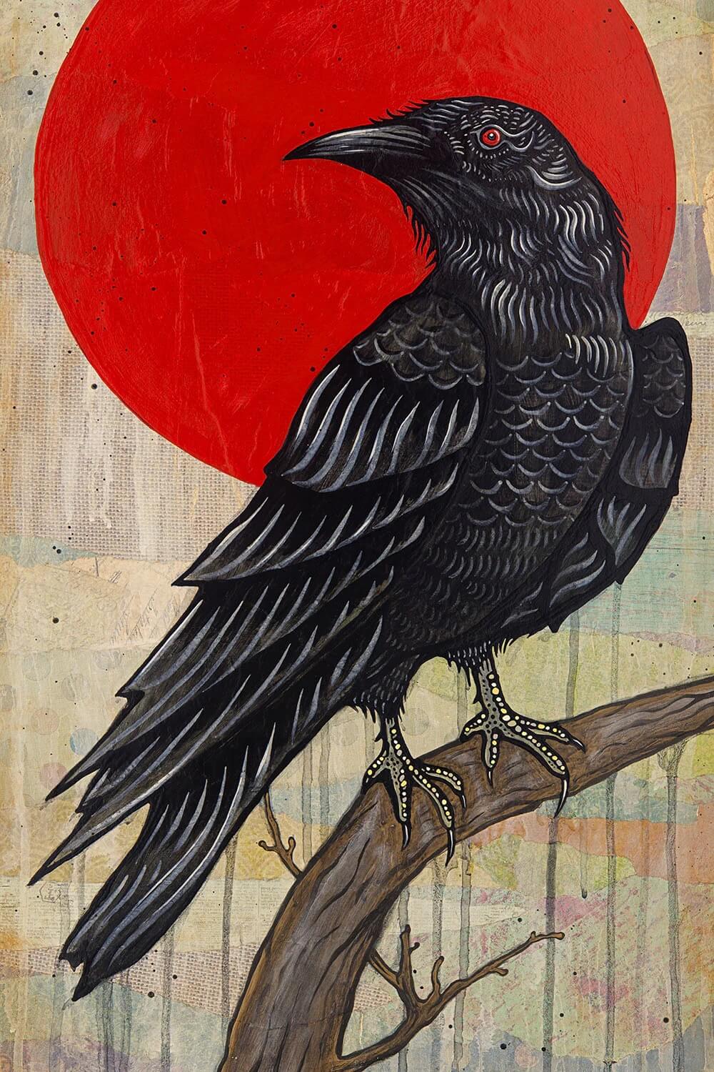 Nevermore Canvas Print by Joel Ganucheau