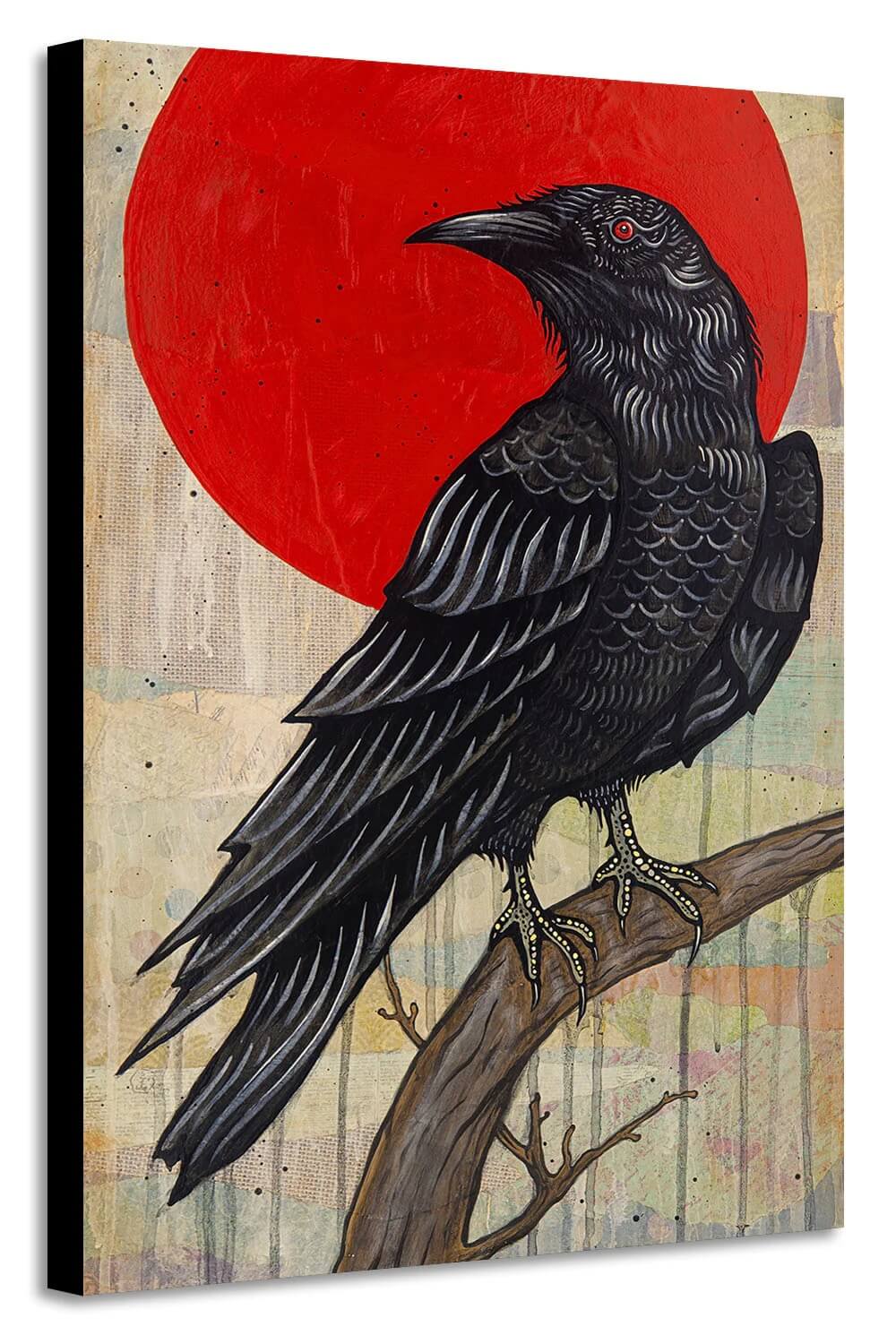 Nevermore Canvas Print by Joel Ganucheau