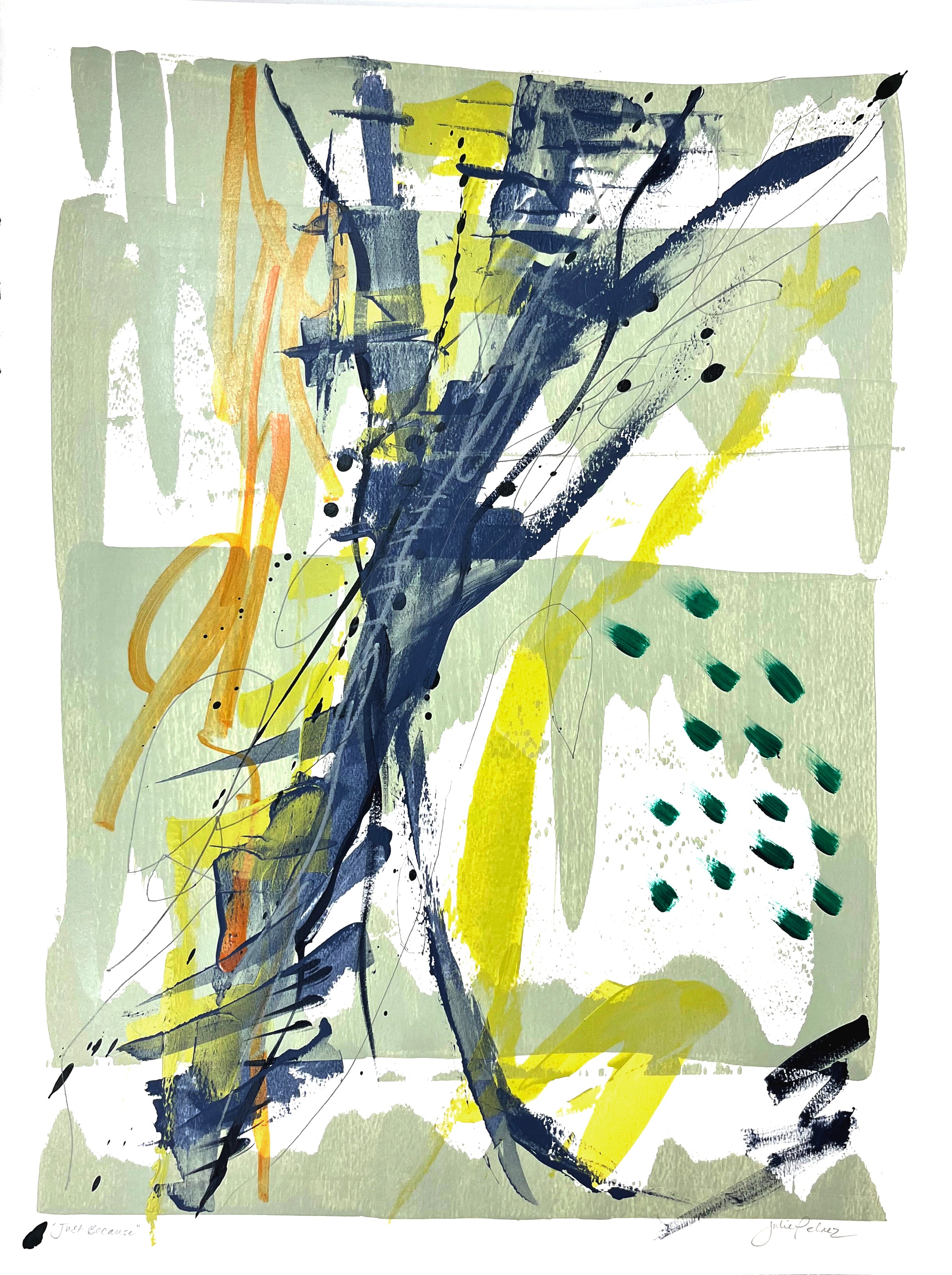 Just Because - Original Art by Julie Pelaez