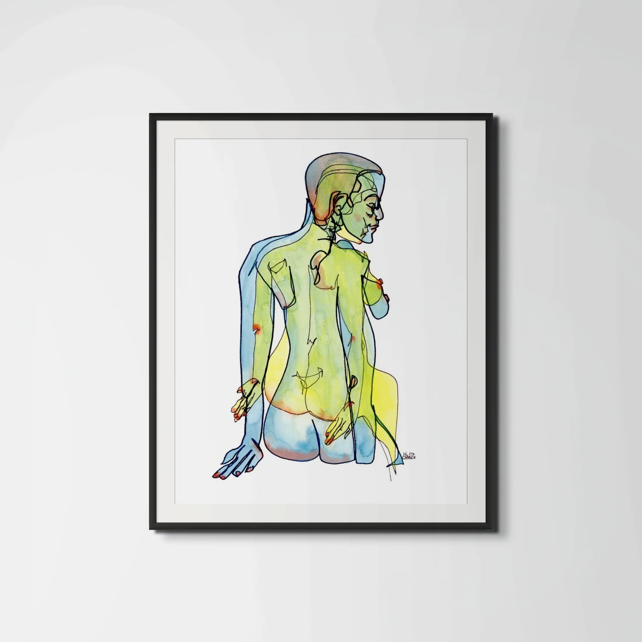 Dana #2 Print by Katie Chance