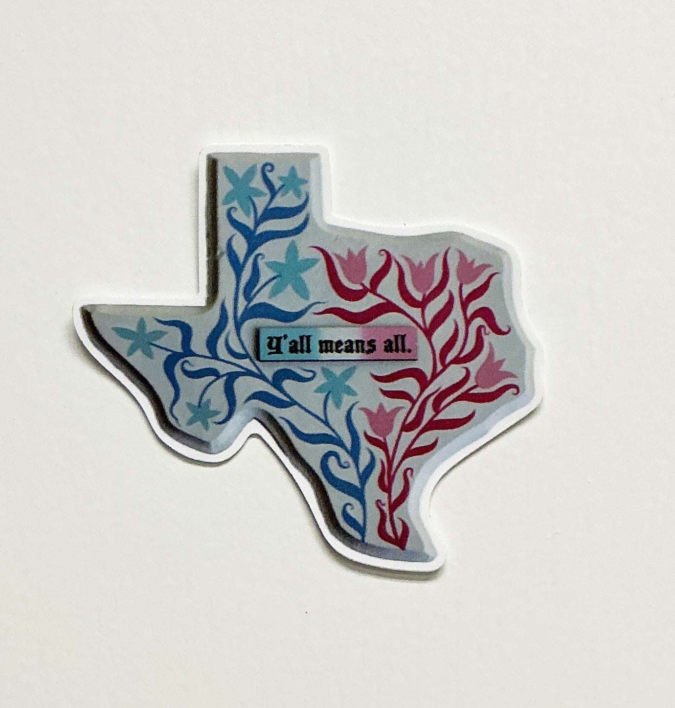 Y'all Means All Stickers by Katie Cowden