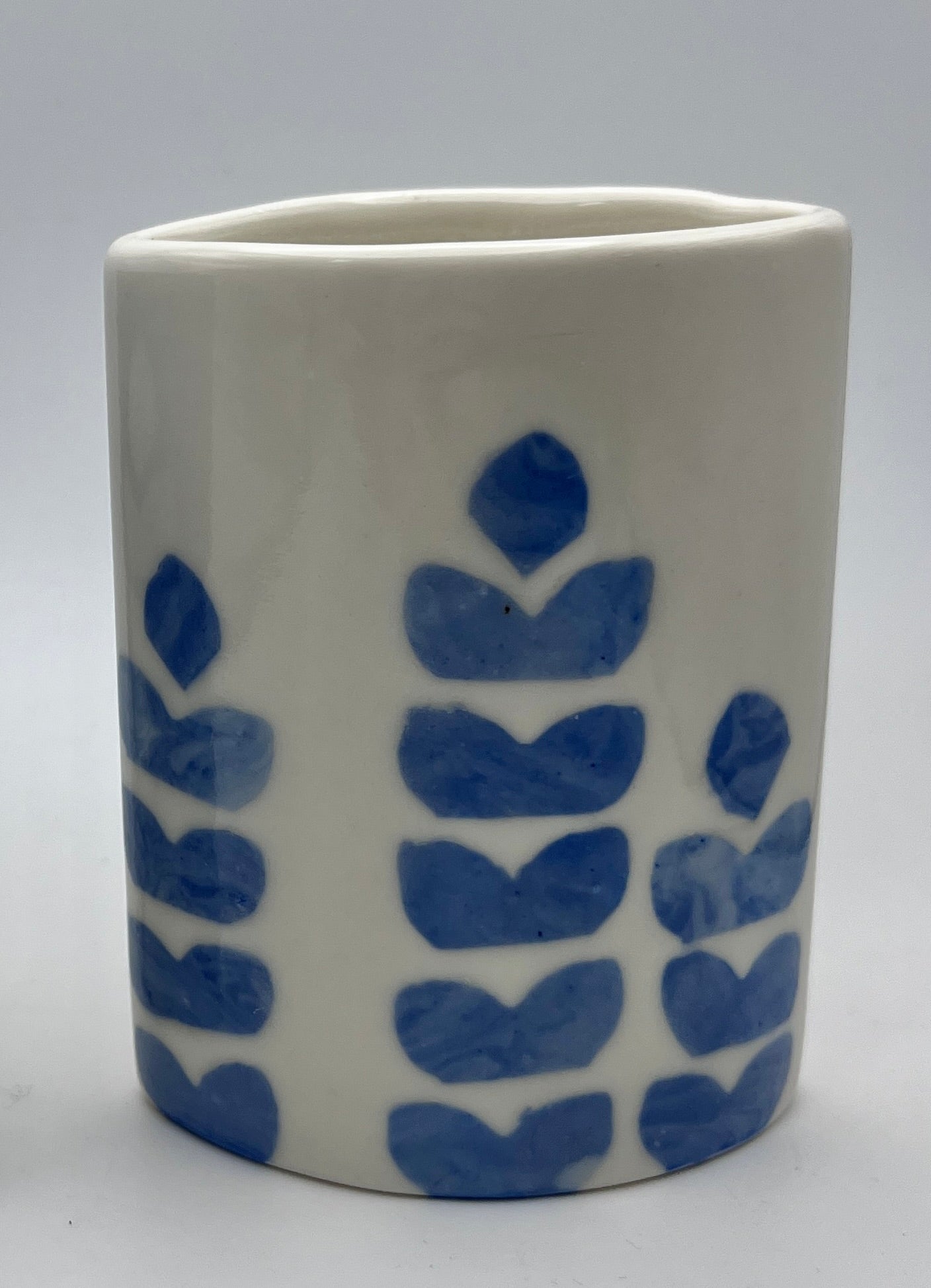 Bluebonnet Patterned Pen Holder by Katy Bradshaw David