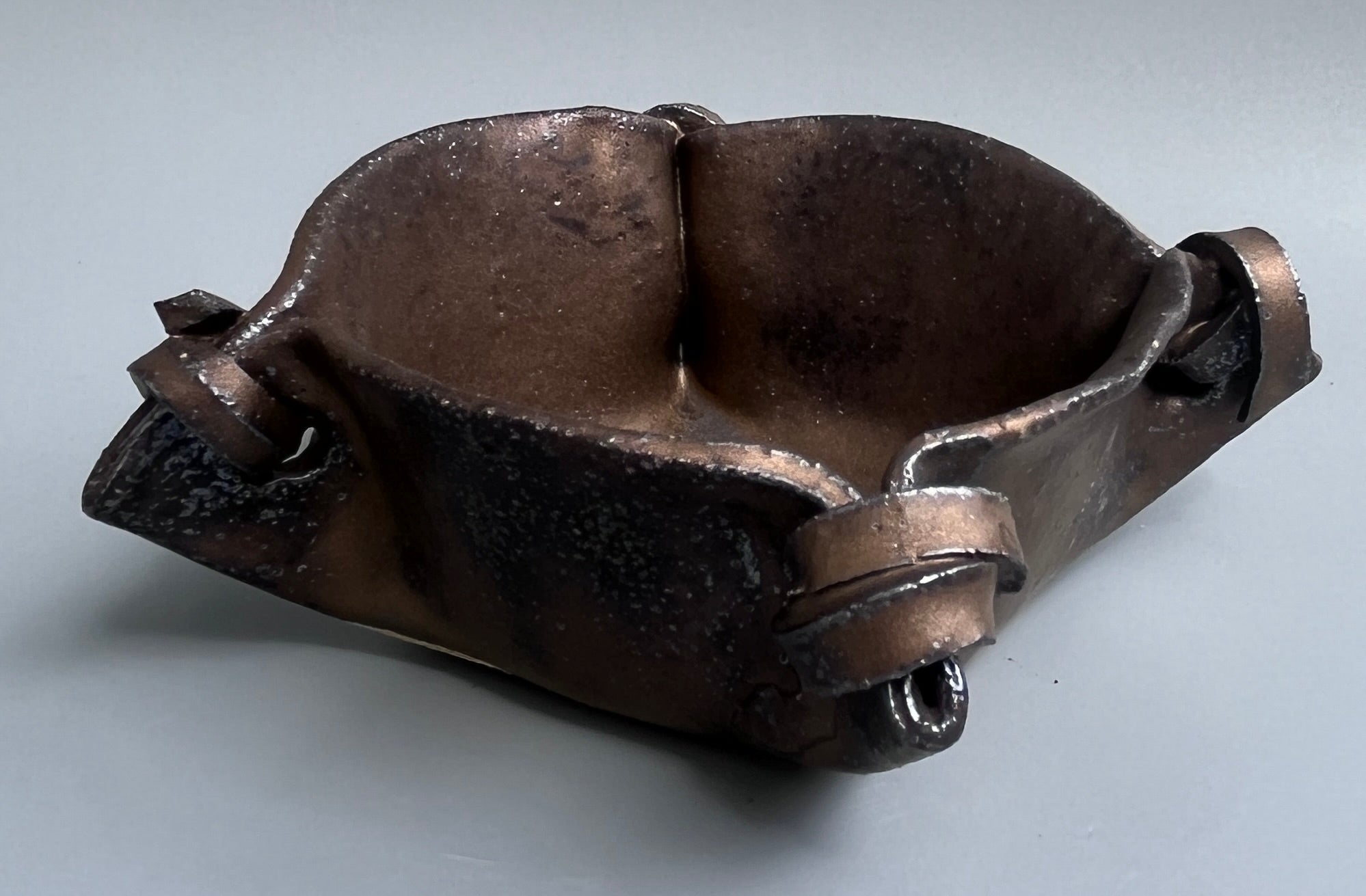 Bronze Knot Dish by Katy Bradshaw David