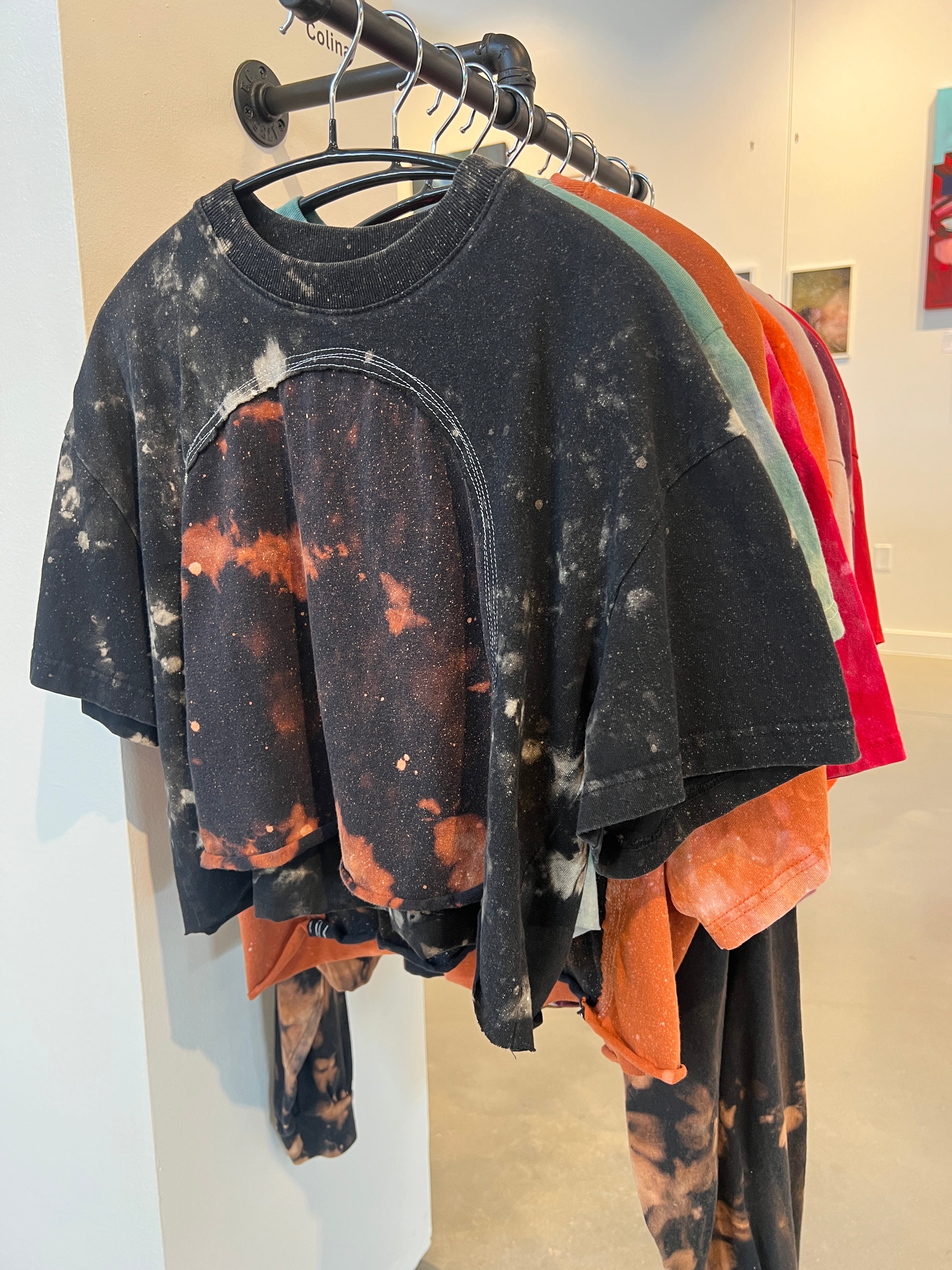 Assorted Nest Nebula Crop Top T-Shirts by Kendra Kinsey