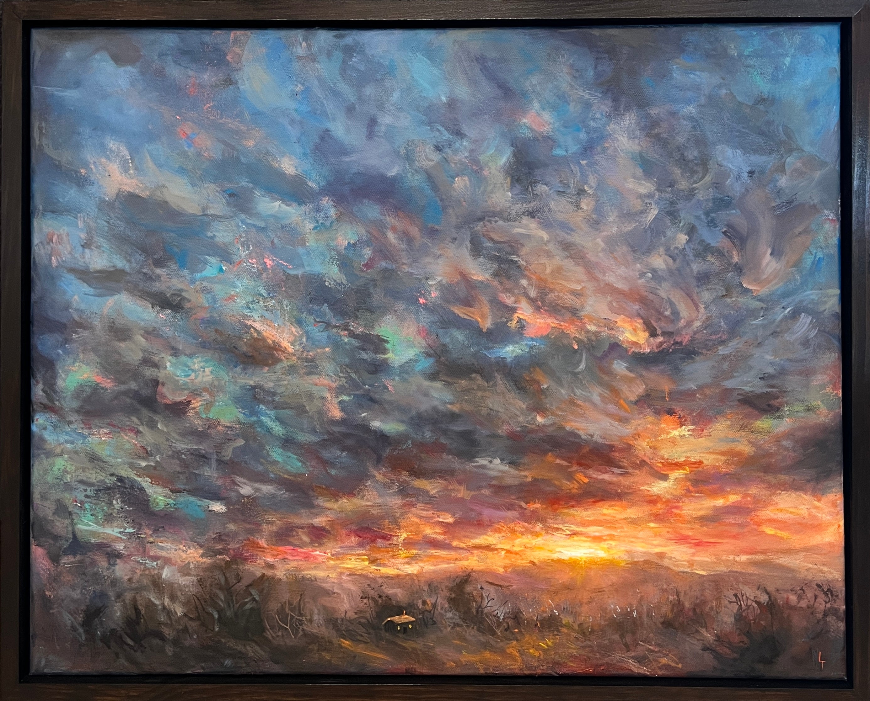 Clouds Aflame by Laura Thomas