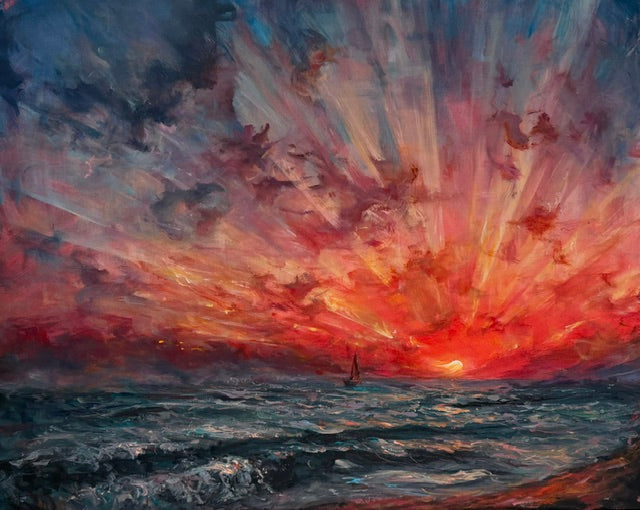 Smokey Sea by Laura Thomas