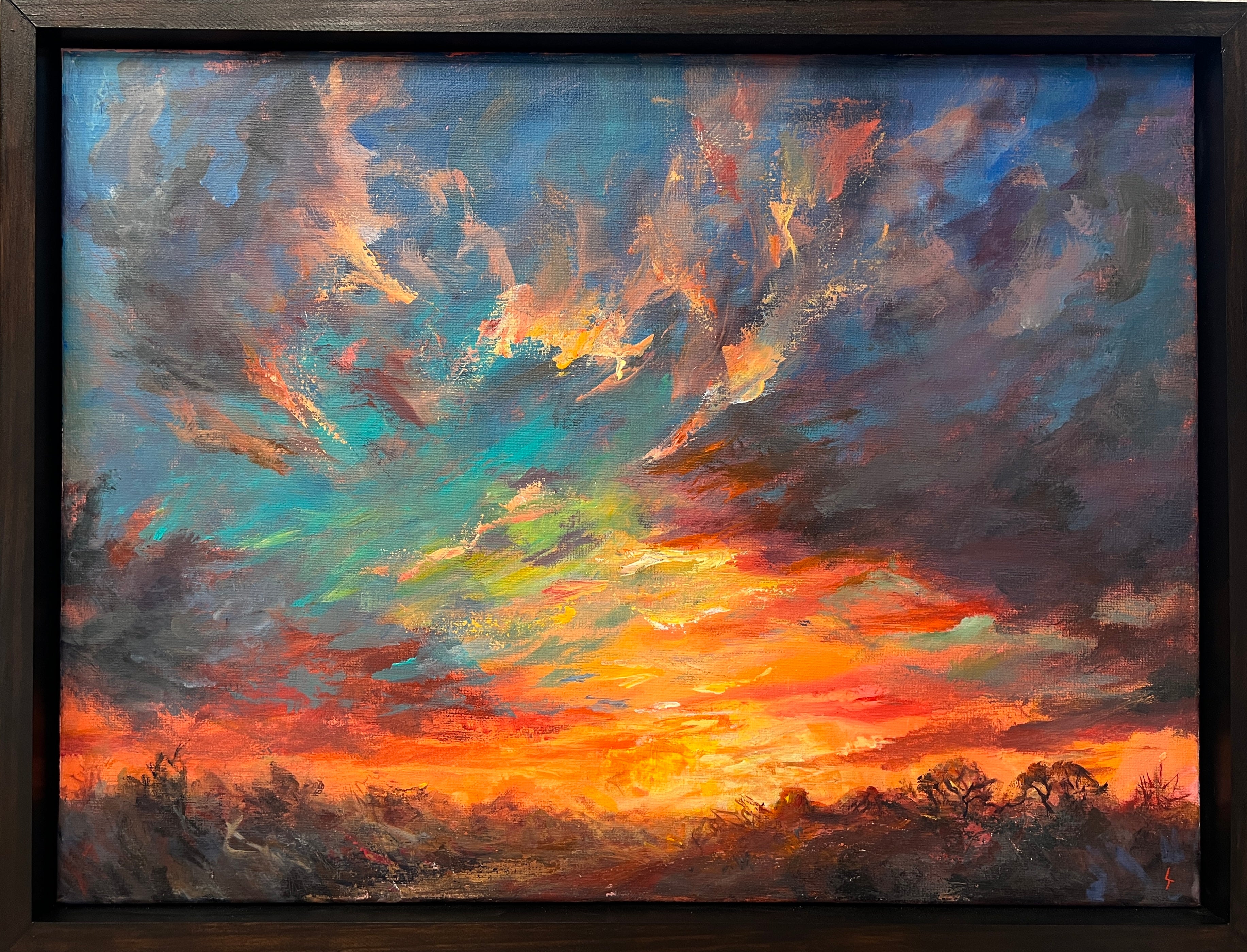 Sunset Surrounding by Laura Thomas