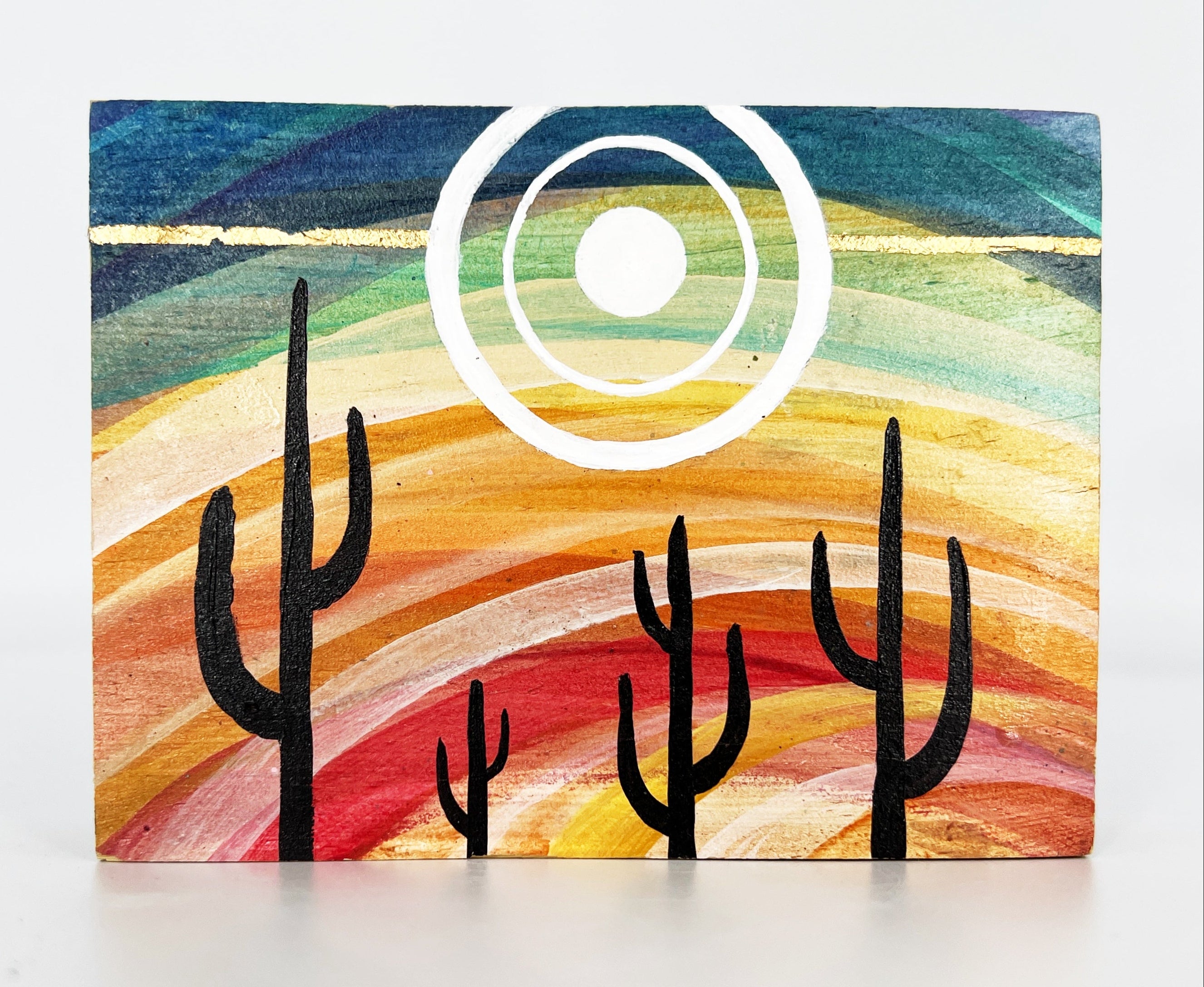 Woven Skies #59 - Original Art by Laura Thomas