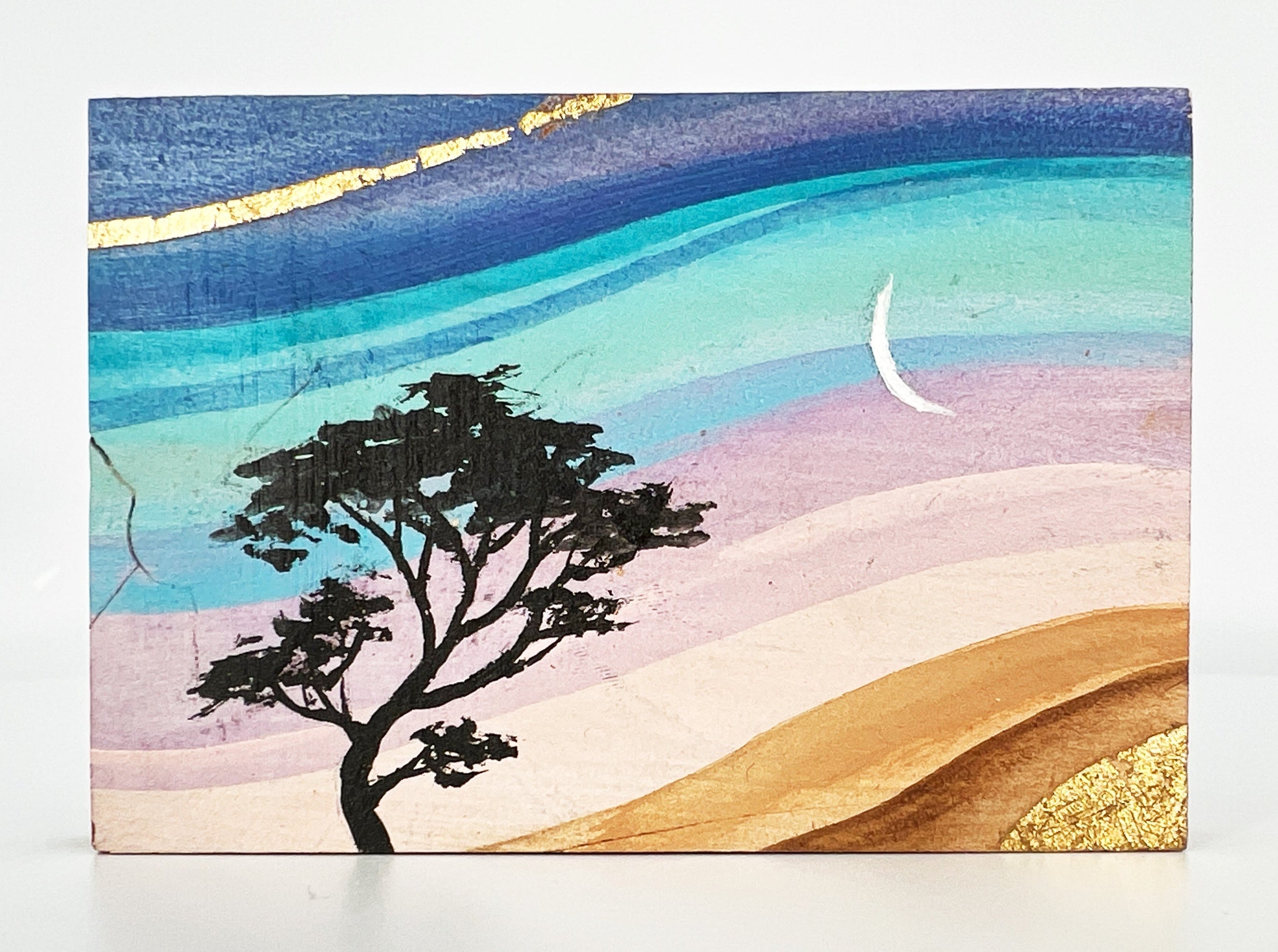 Woven Skies #63 - Original Art by Laura Thomas