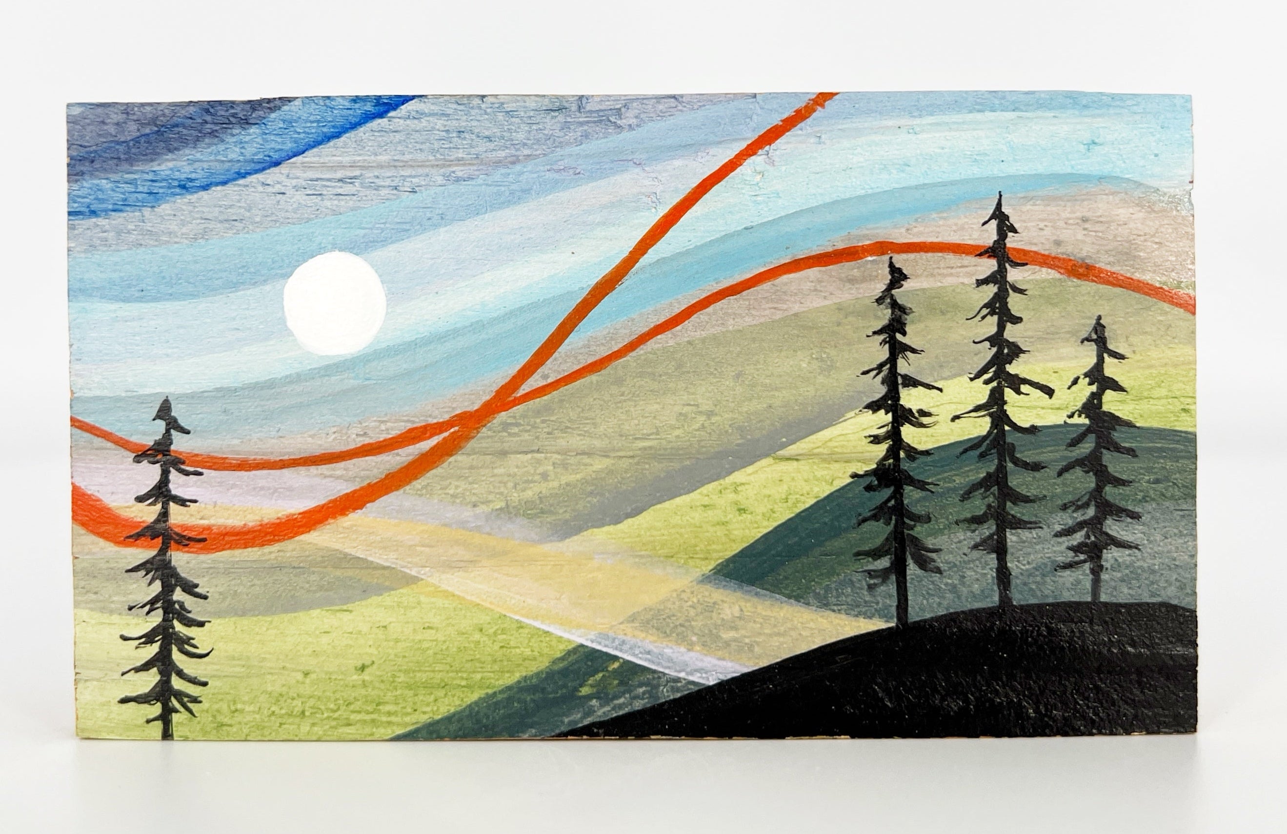 Woven Skies #64 - Original Art by Laura Thomas