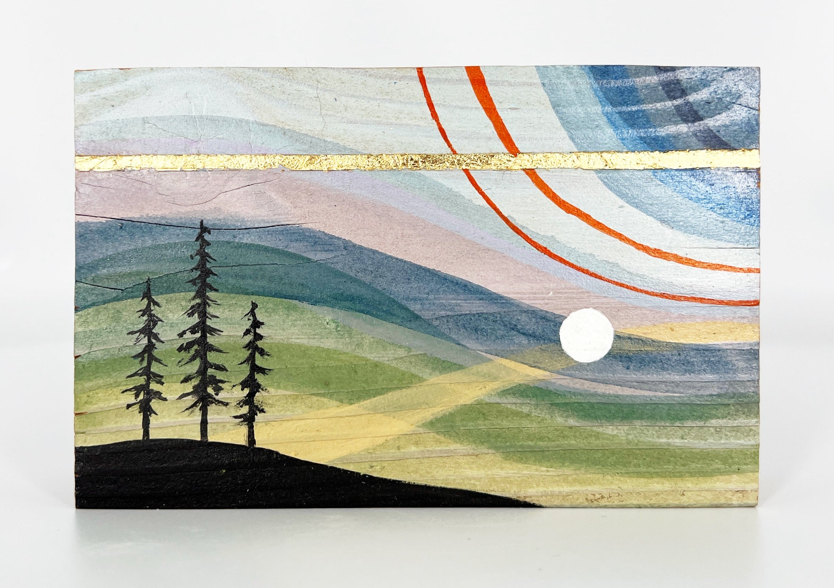 Woven Skies #65 - Original Art by Laura Thomas