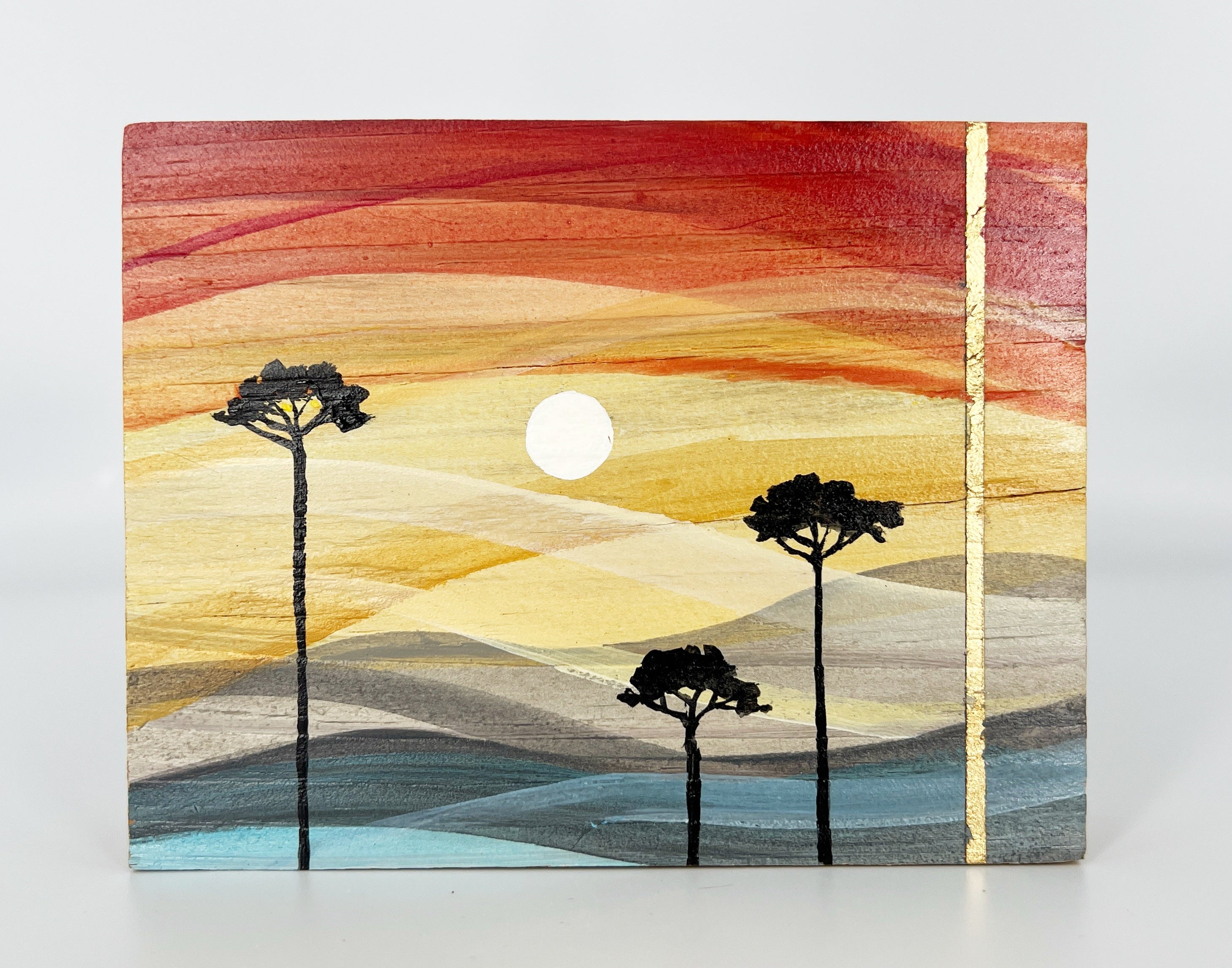 Woven Skies #67 - Original Art by Laura Thomas