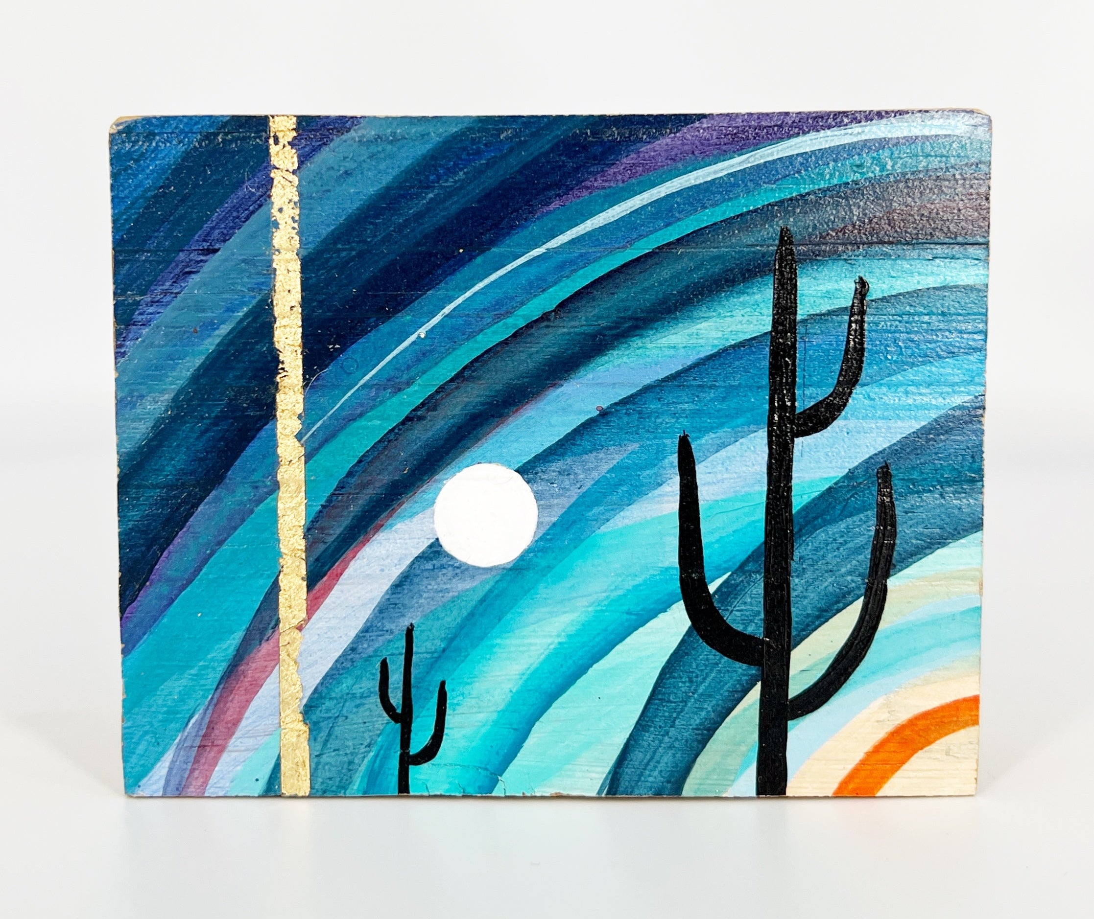 Woven Skies #69 - Original Art by Laura Thomas