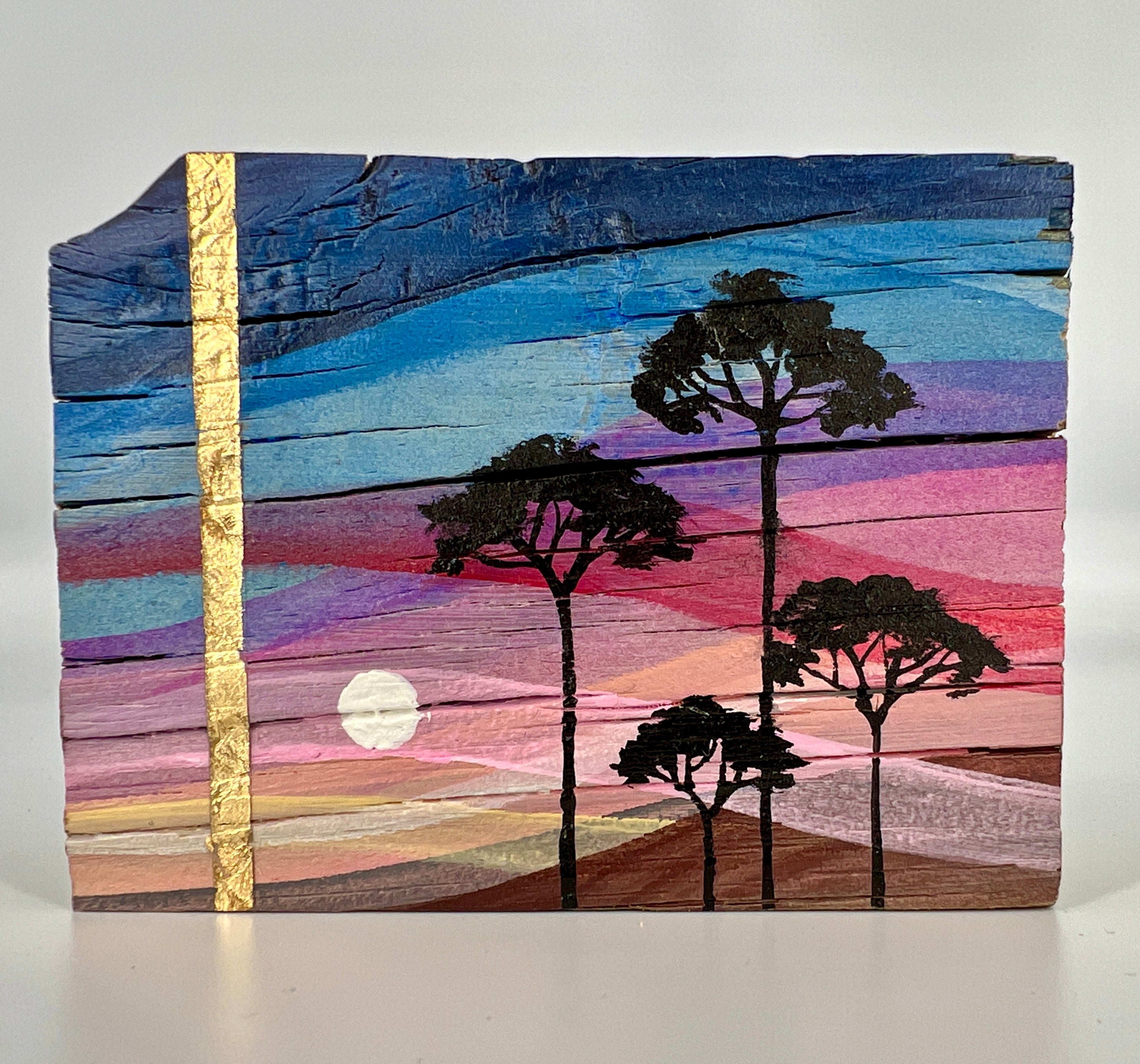 Woven Skies #57 - Original Art by Laura Thomas