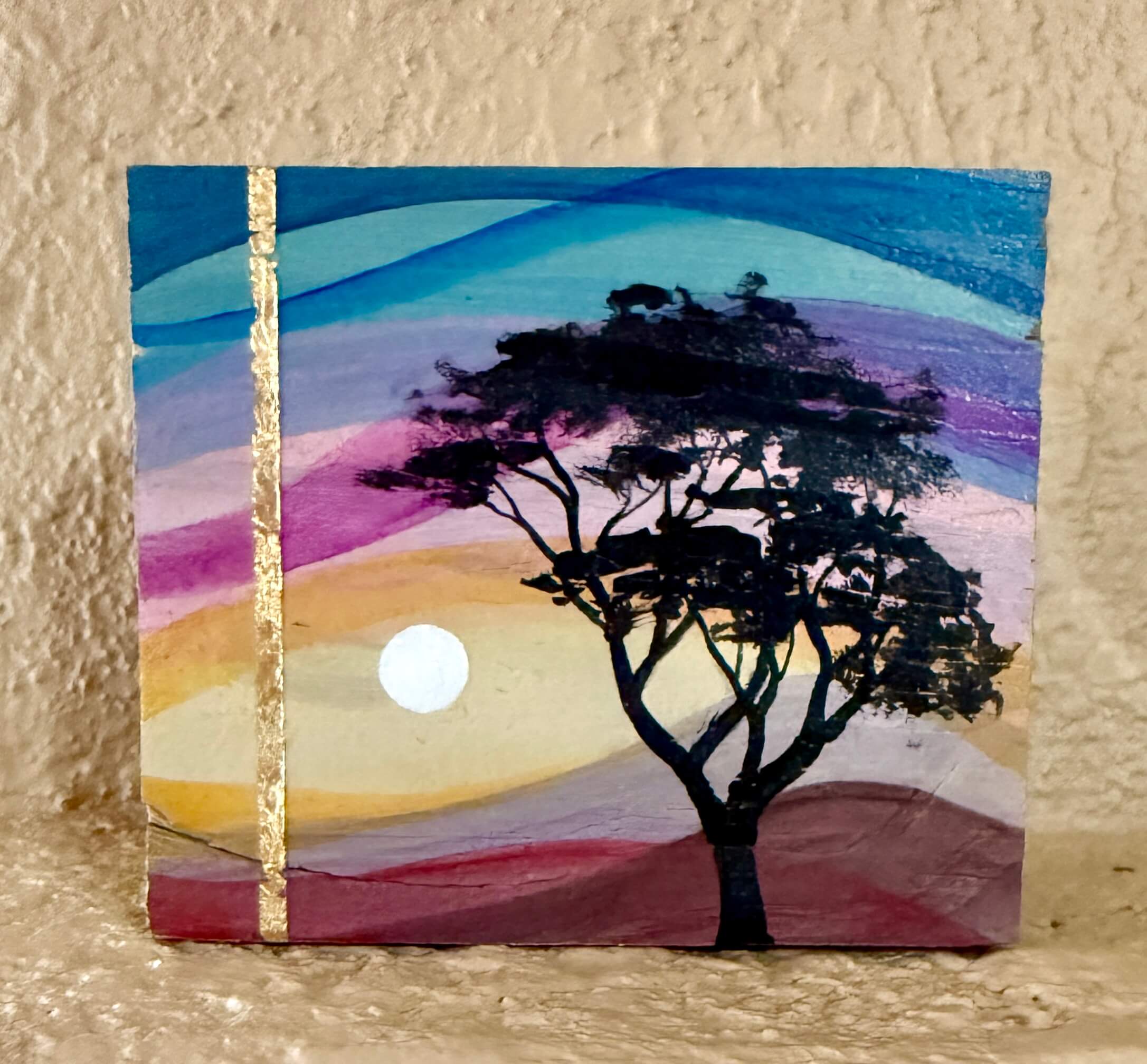 Woven Skies #26 - Original Art by Laura Thomas